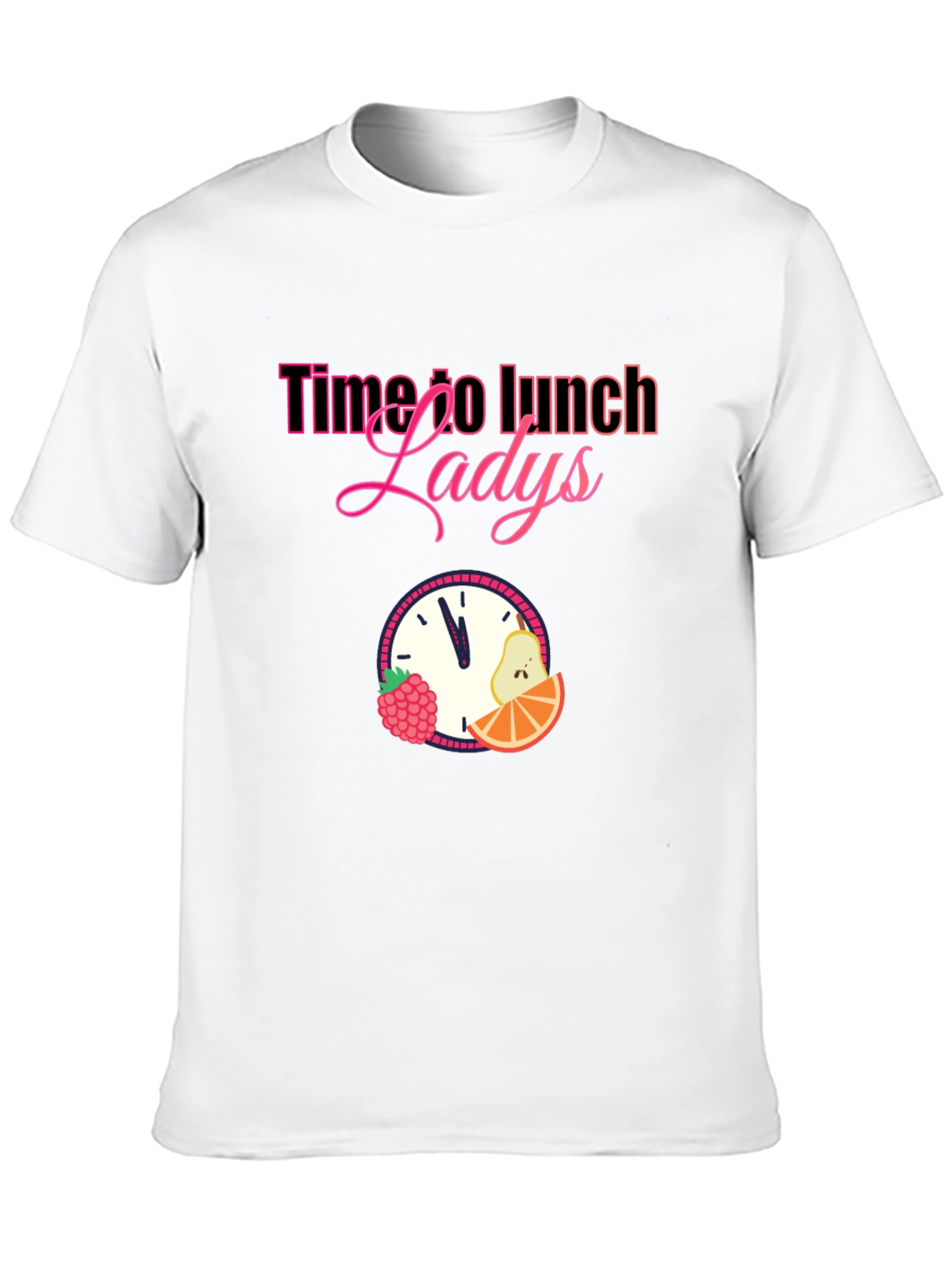 Time to Lunch Ladies Graphic T-Shirt