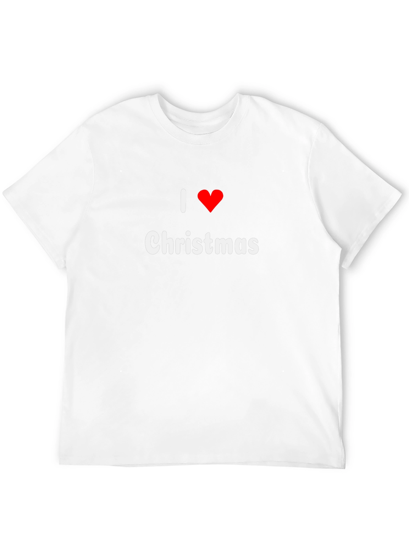 I Love Christmas T-Shirt - Holiday Festive Apparel