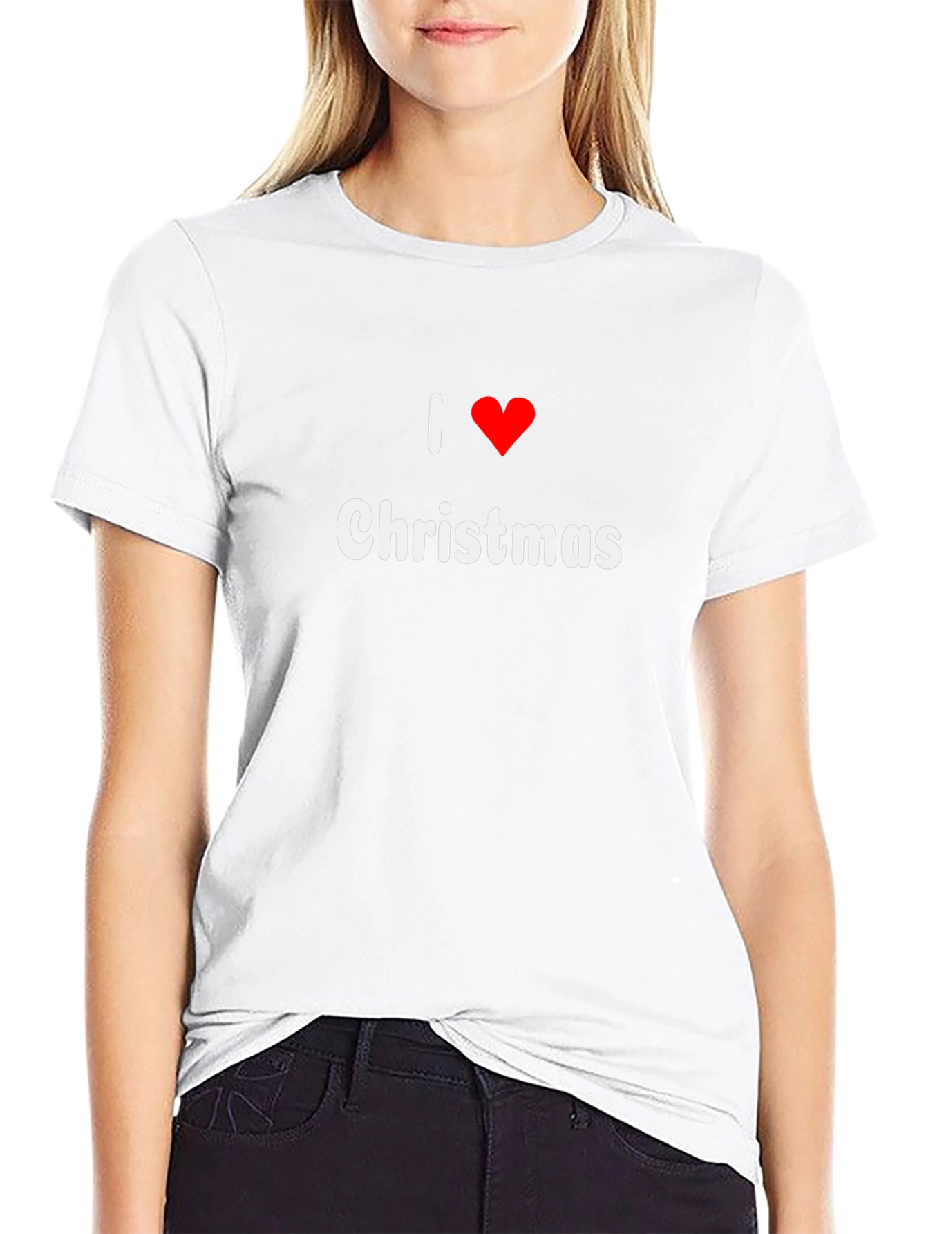 I Love Christmas T-Shirt - Holiday Festive Apparel