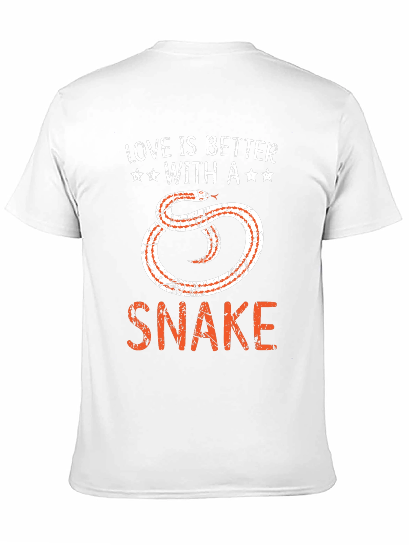Love Is Better With A Snake Graphic T-Shirt