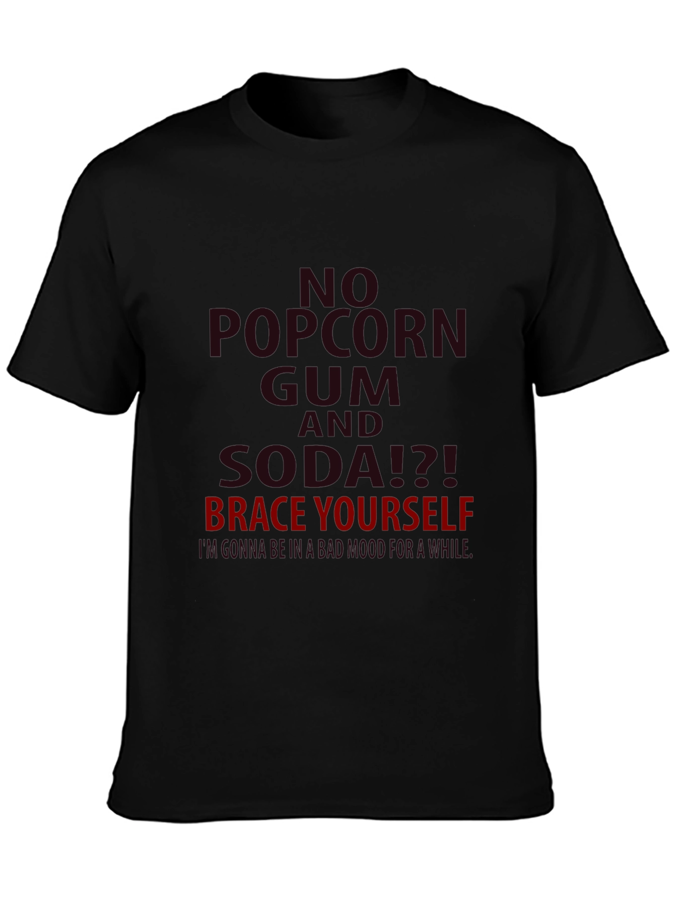 No Popcorn and Soda T-Shirt