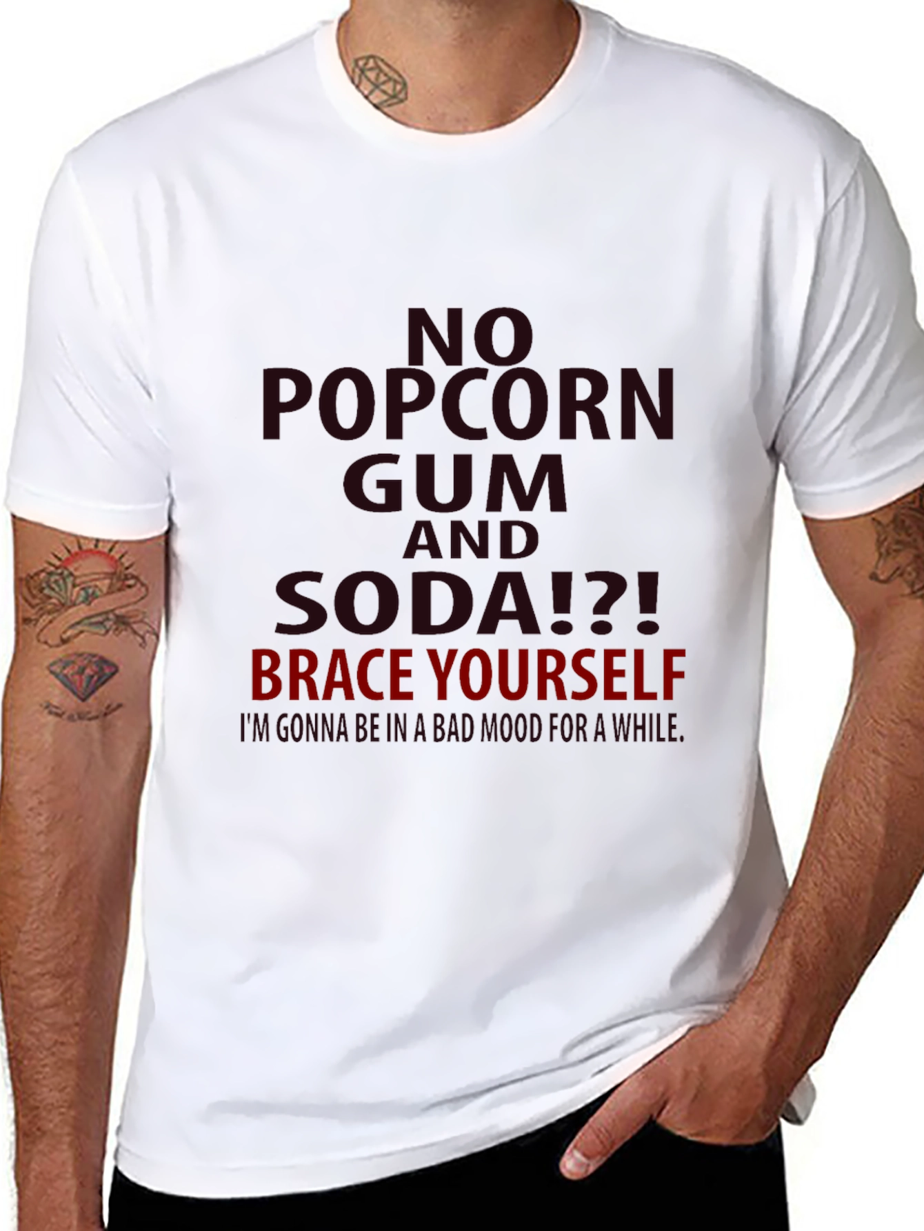 No Popcorn and Soda T-Shirt