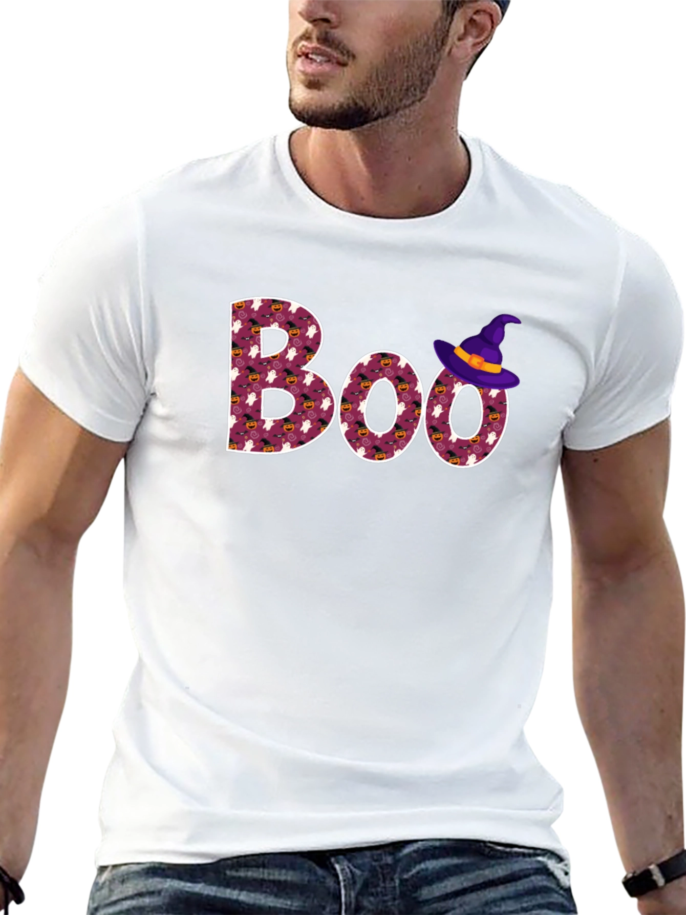 Boo Halloween T-Shirt - Spooky Season Tee