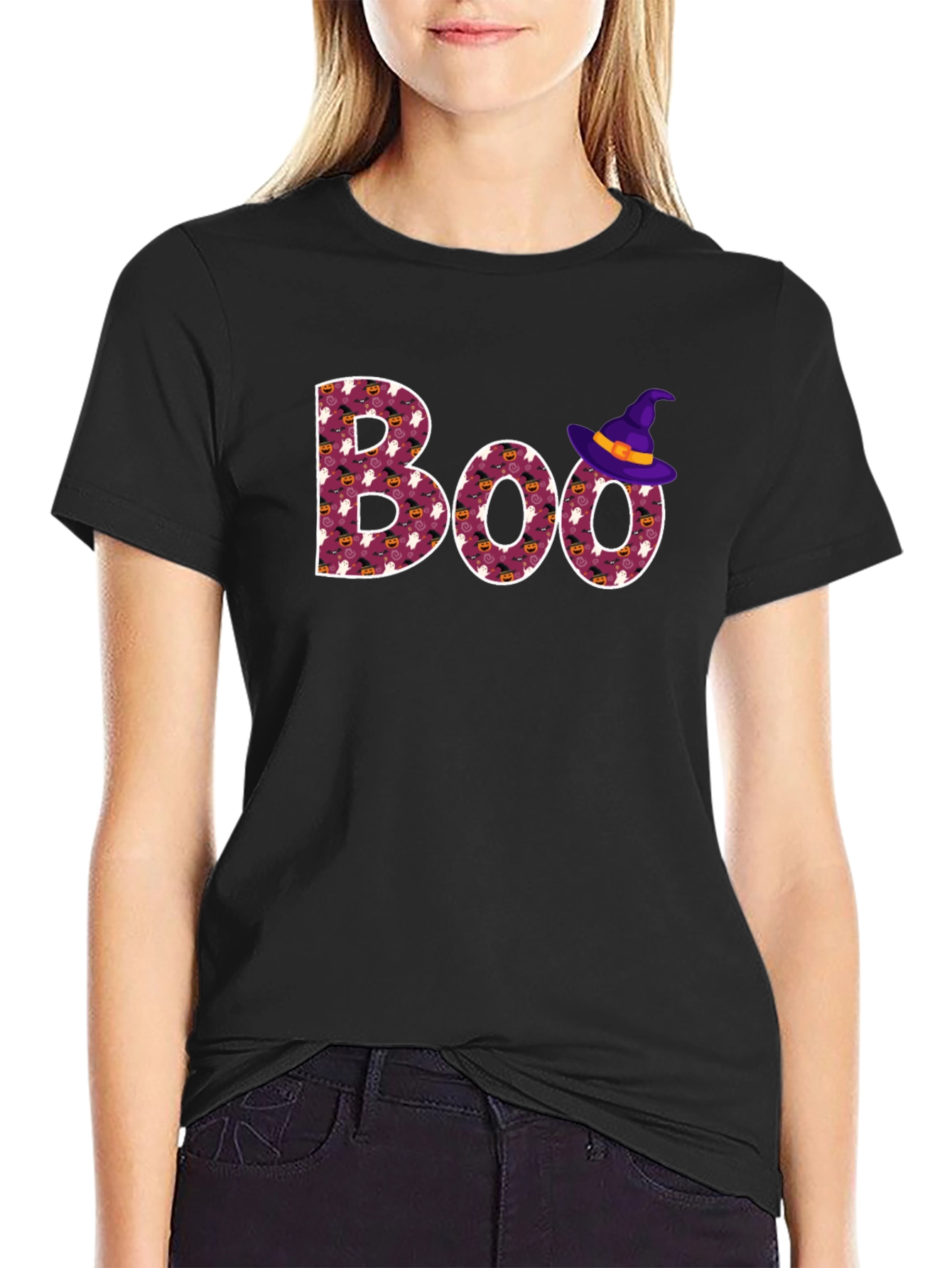 Boo Halloween T-Shirt - Spooky Season Tee