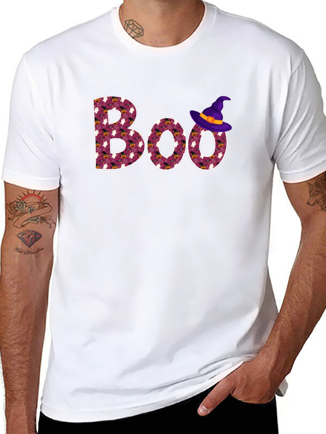 Boo Halloween T-Shirt - Spooky Season Tee