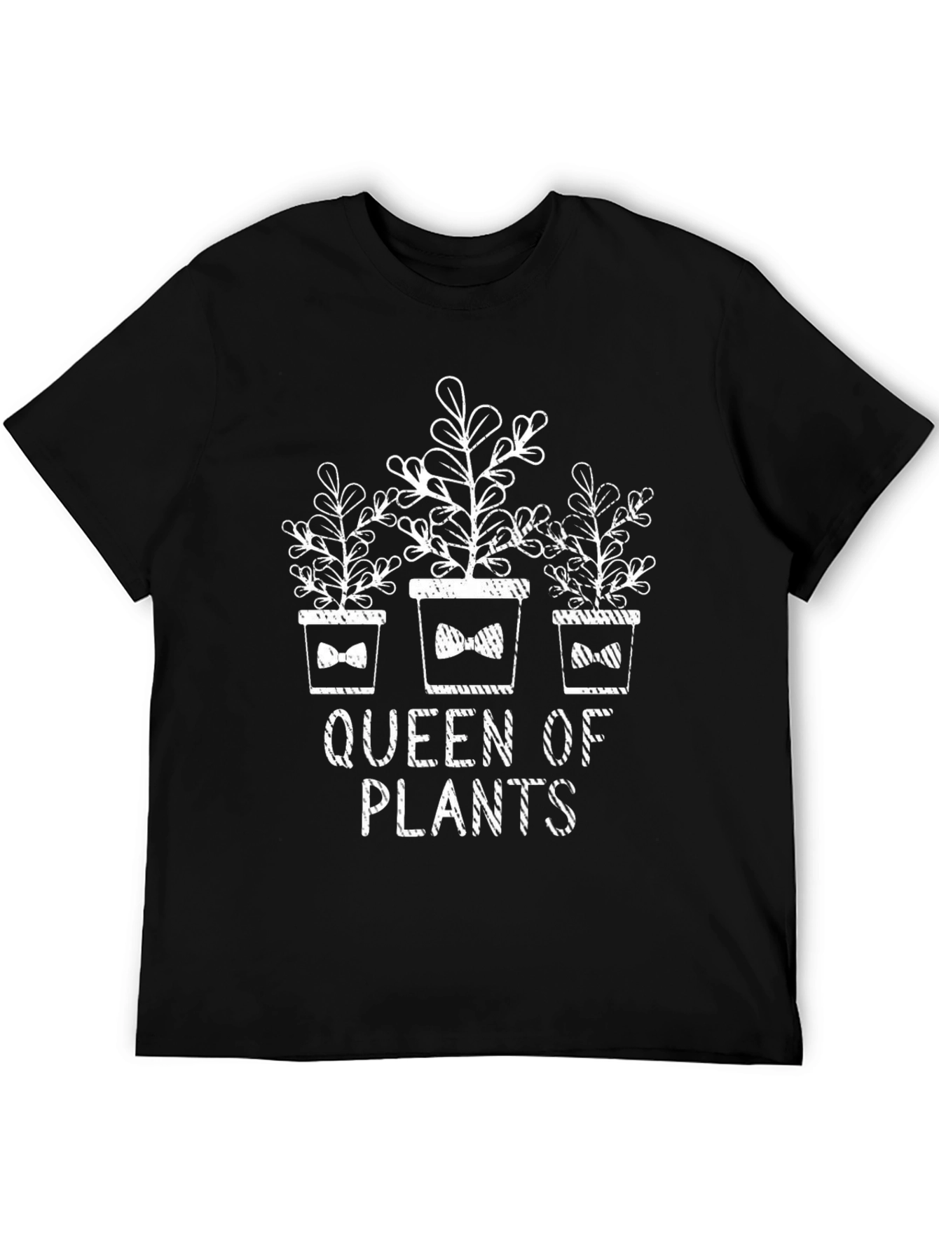 Queen of Plants Graphic Tee - Black