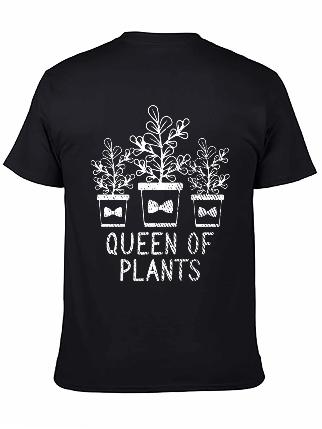 Queen of Plants Graphic Tee - Black