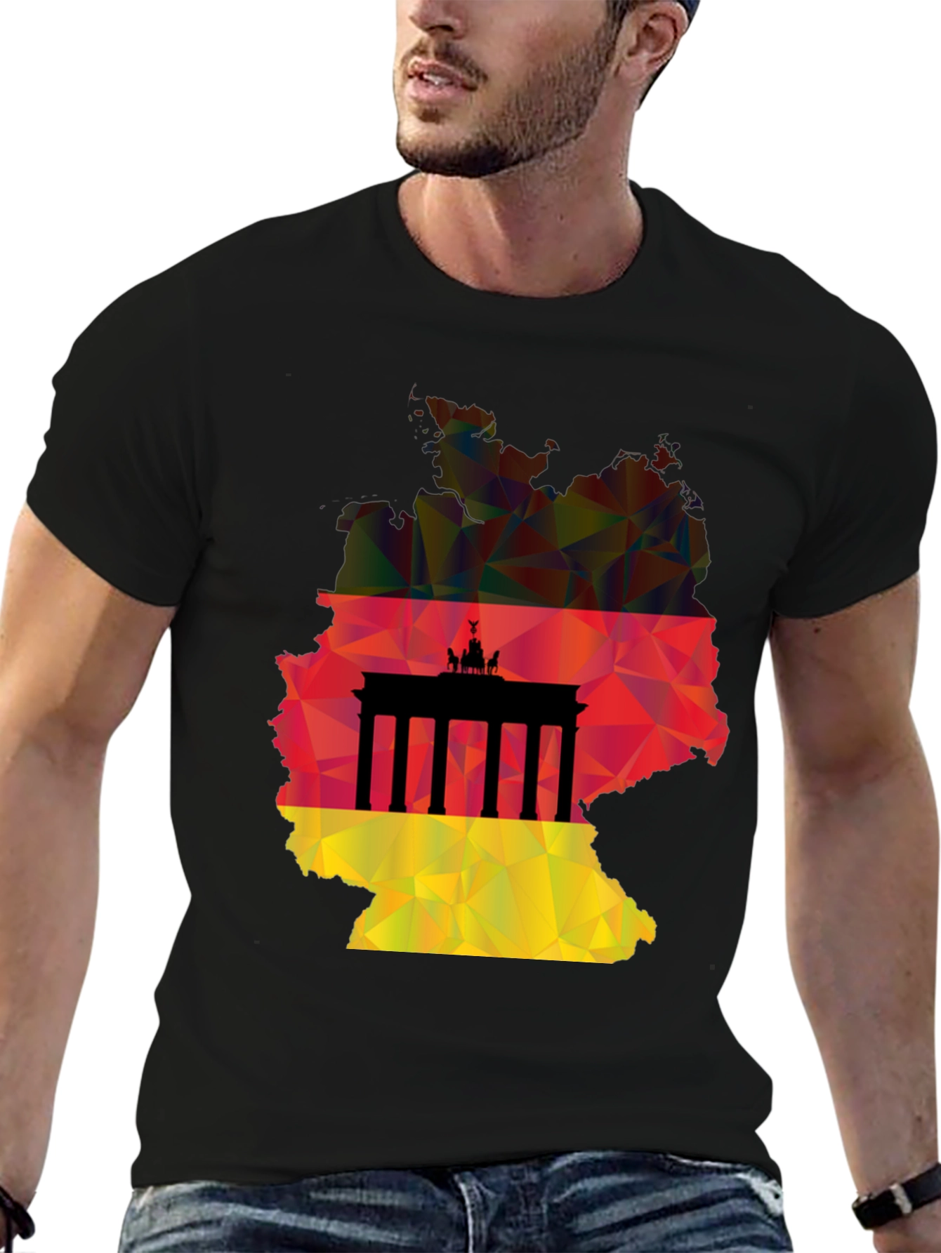 Germany Flag Berlin Gate T-Shirt