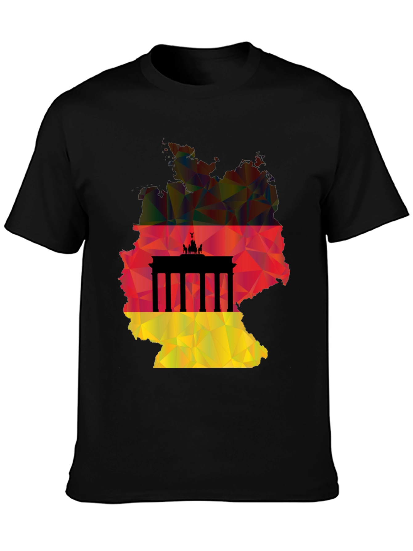 Germany Flag Berlin Gate T-Shirt