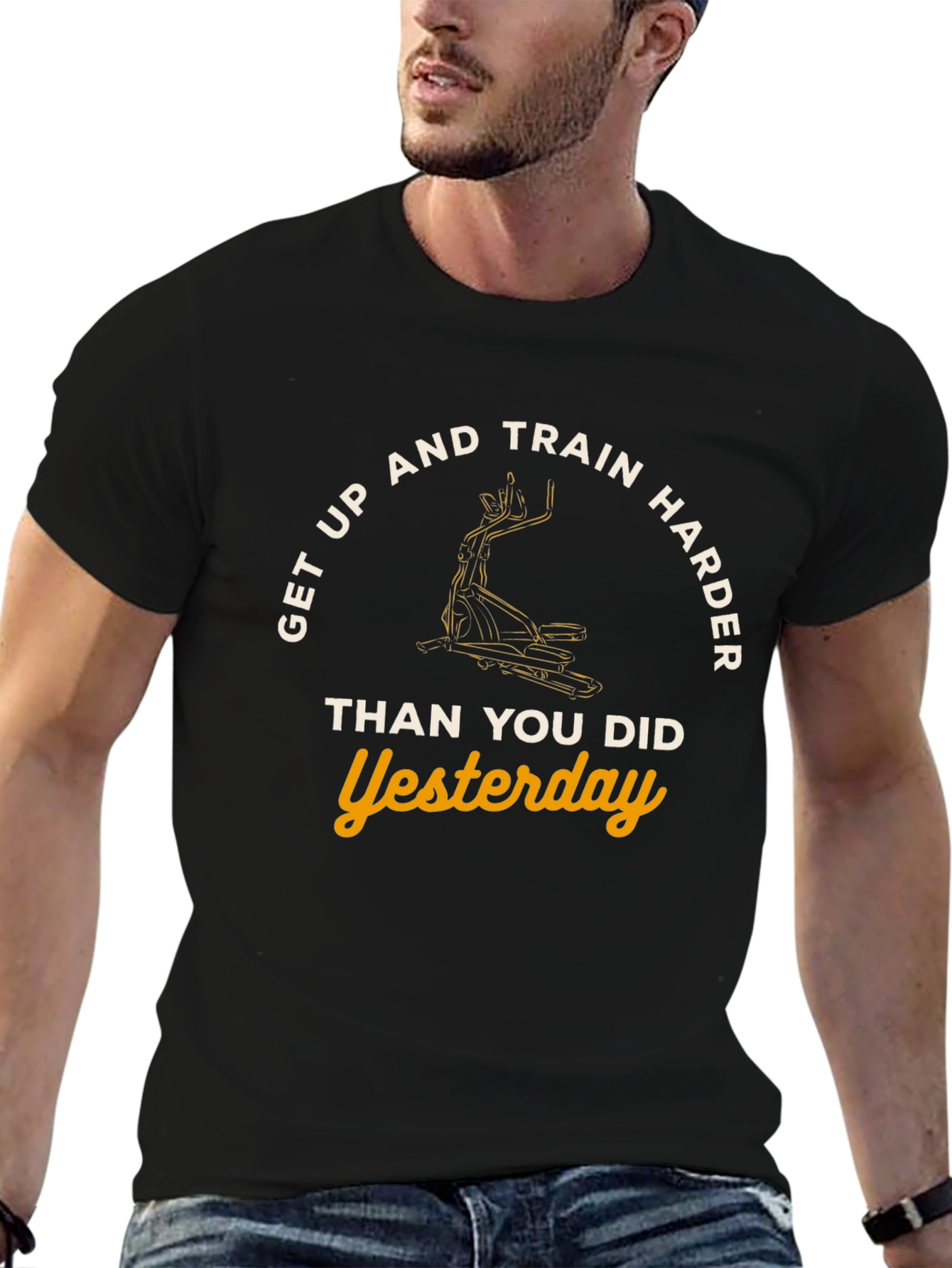 Train Harder Graphic T-Shirt