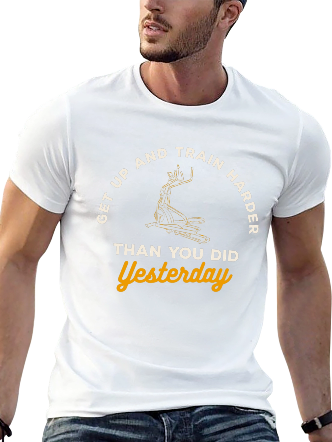 Train Harder Graphic T-Shirt