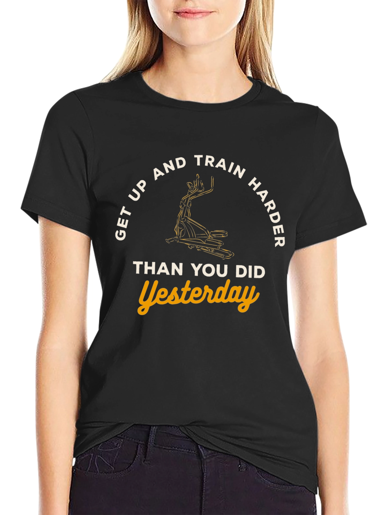 Train Harder Graphic T-Shirt