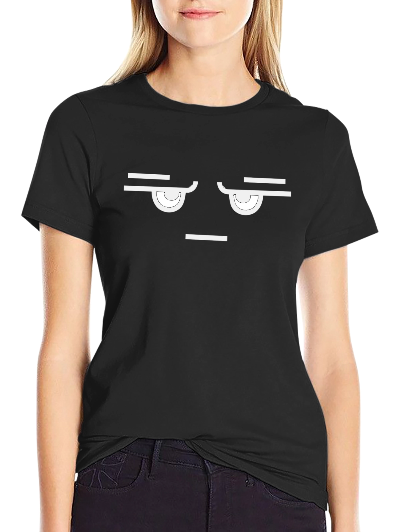 Skeptical Face Graphic Tee - Funny Expression T-Shirt