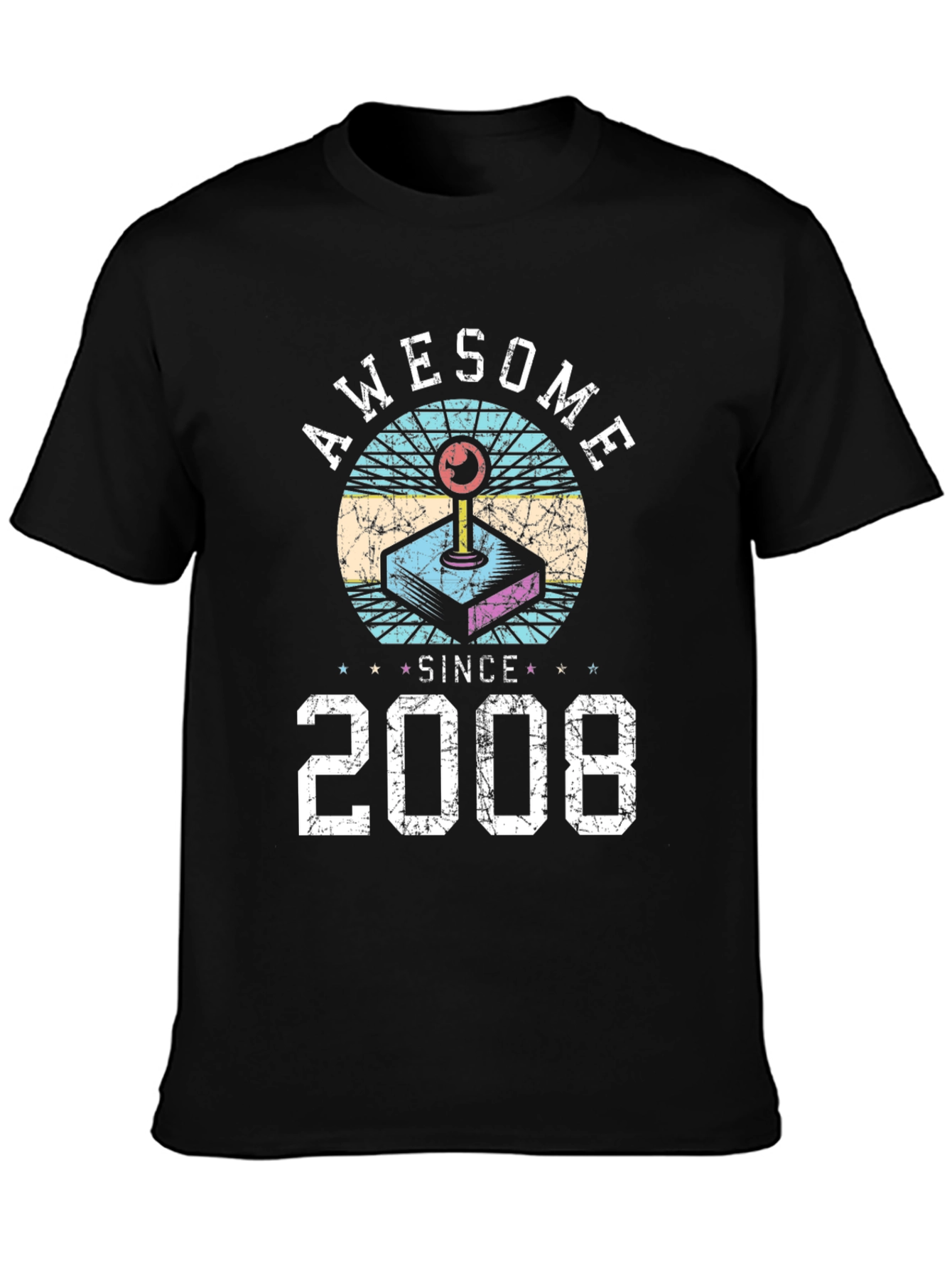 Awesome Since 2008 Gamer T-Shirt