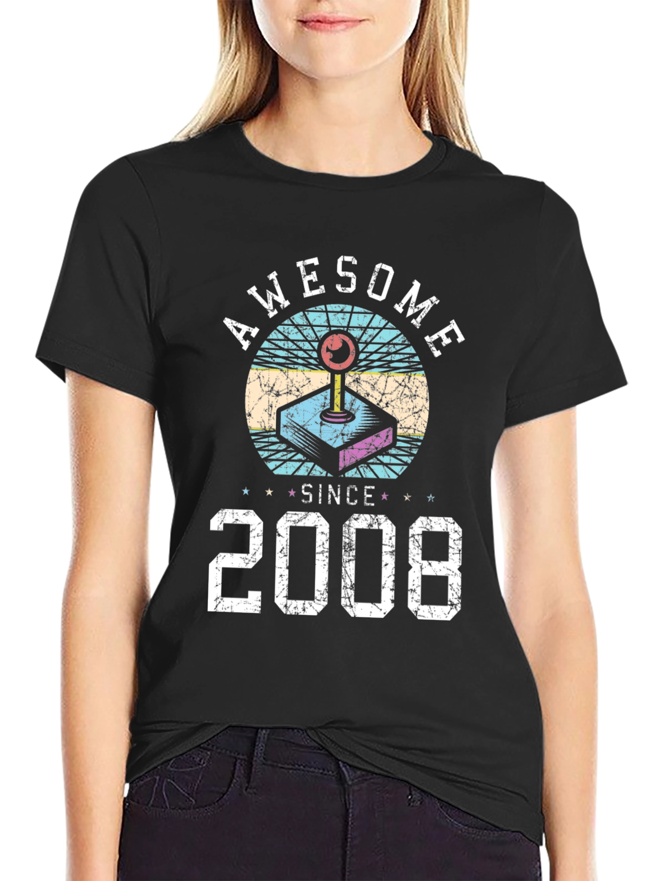 Awesome Since 2008 Gamer T-Shirt