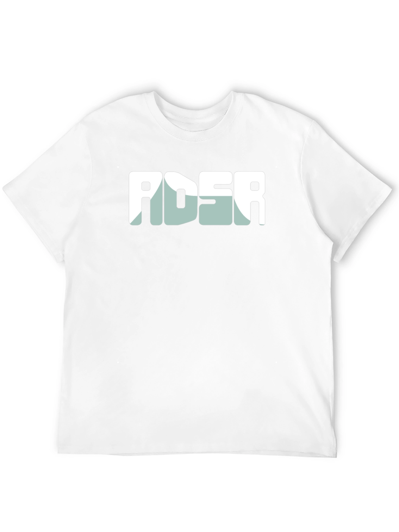 ADSR Graphic Tee - Modern Black Cotton Blend T-Shirt