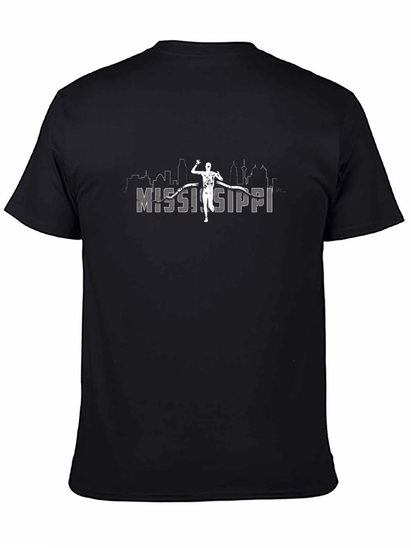 Mississippi Runner T-Shirt - Skyline Design