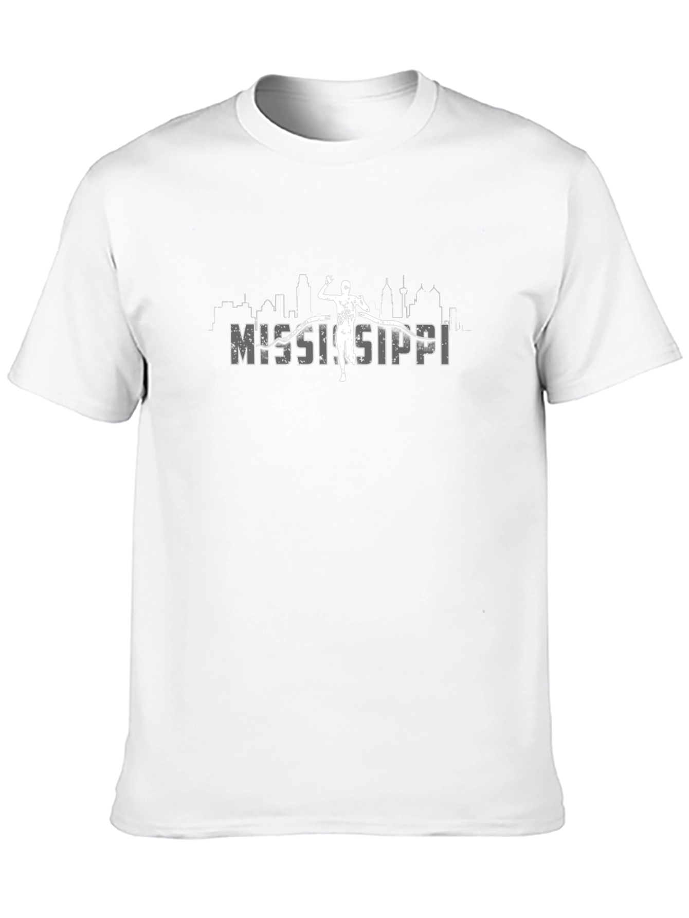 Mississippi Runner T-Shirt - Skyline Design