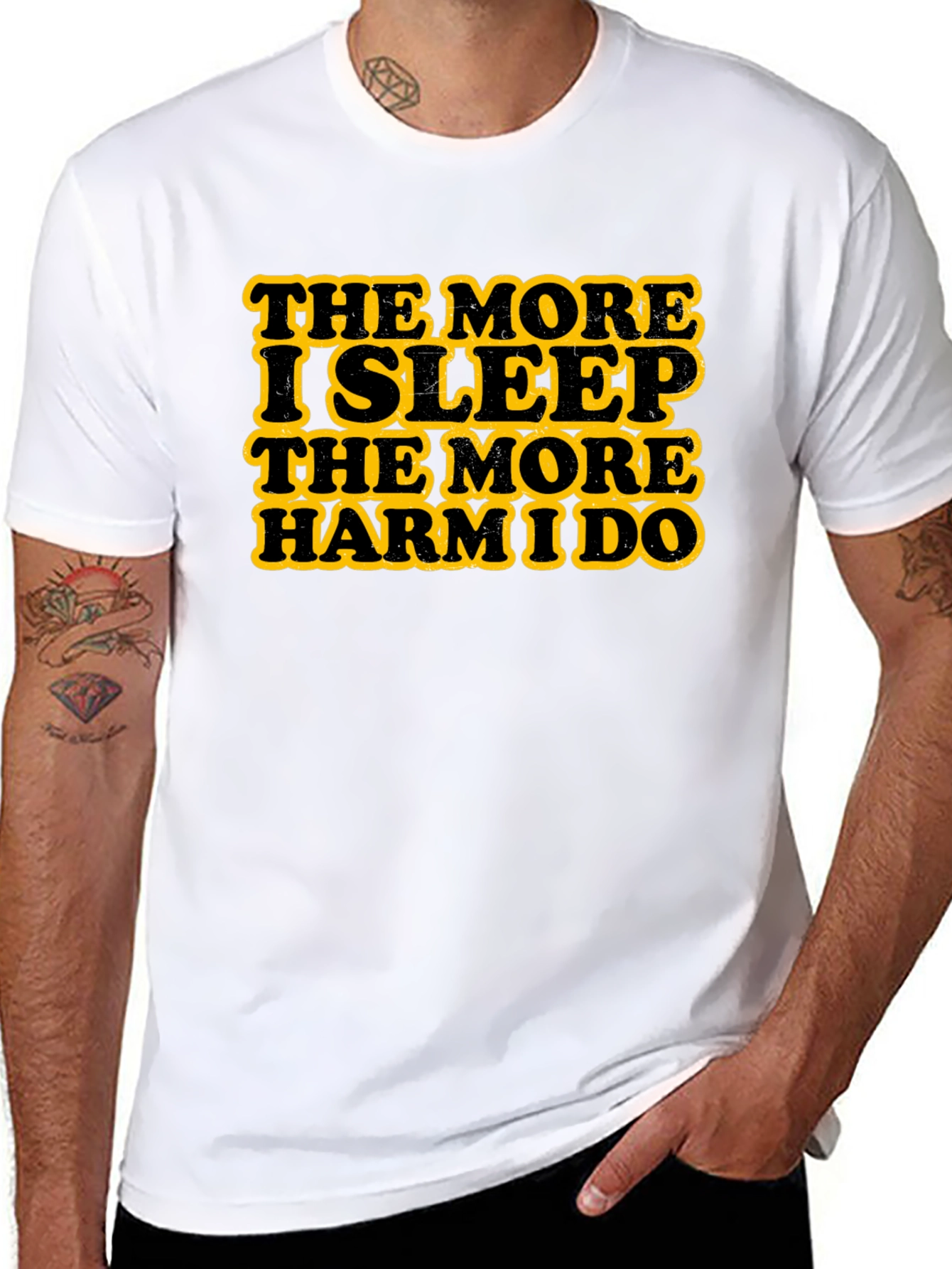 Funny Sleep Harmido Graphic T-Shirt