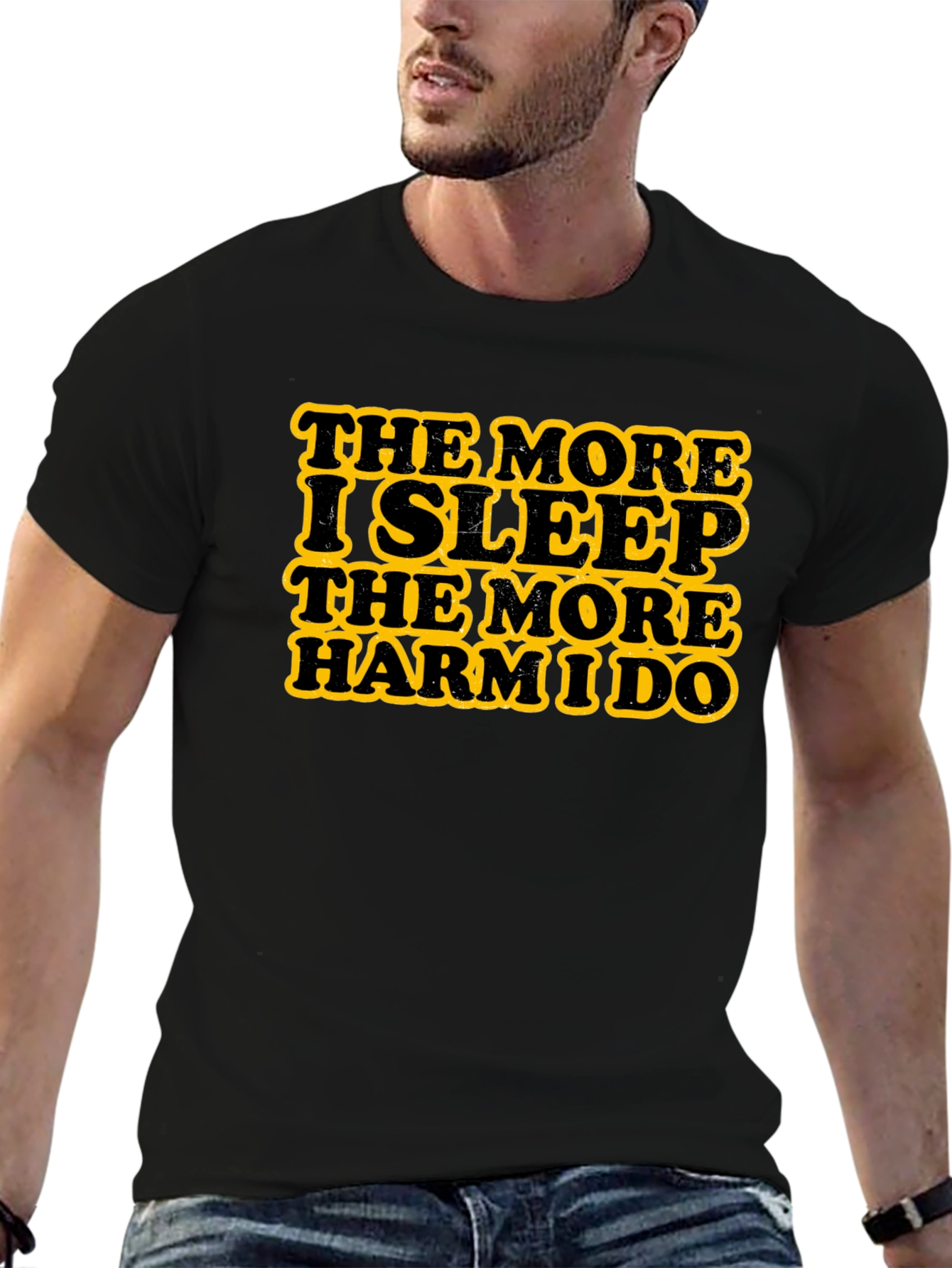Funny Sleep Harmido Graphic T-Shirt