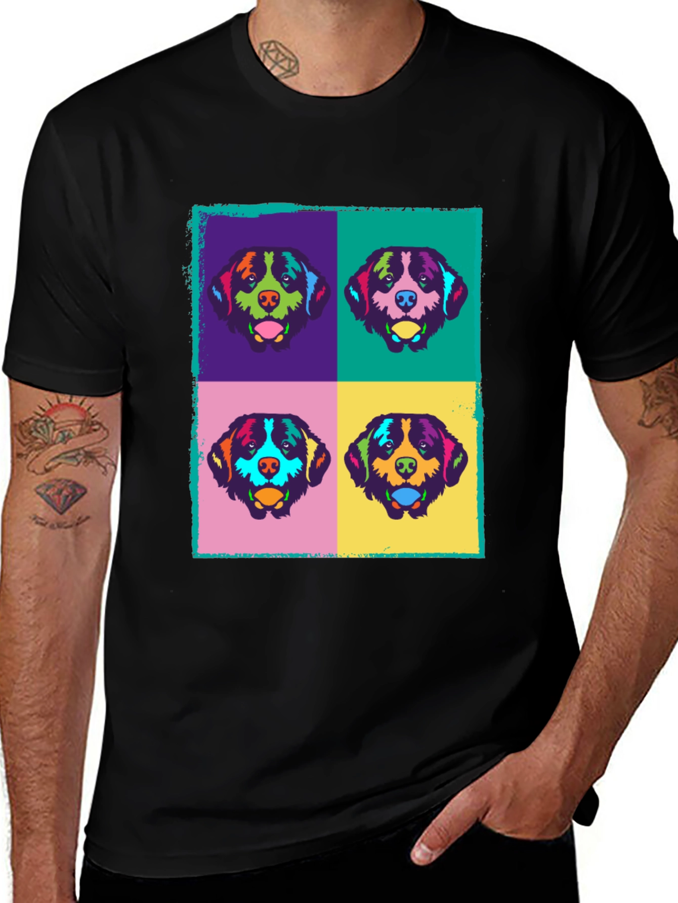 Pop Art Dog T-Shirt