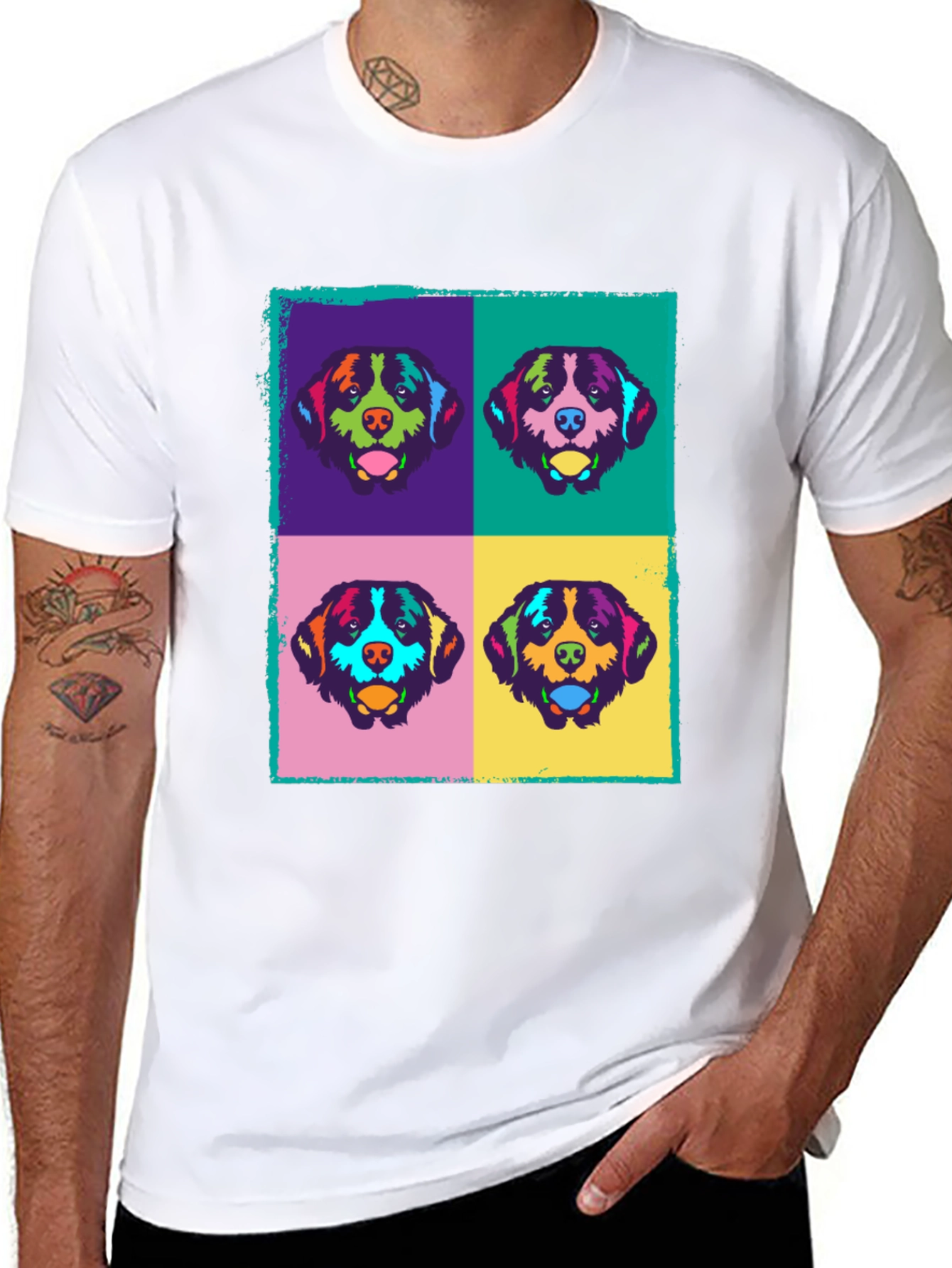 Pop Art Dog T-Shirt