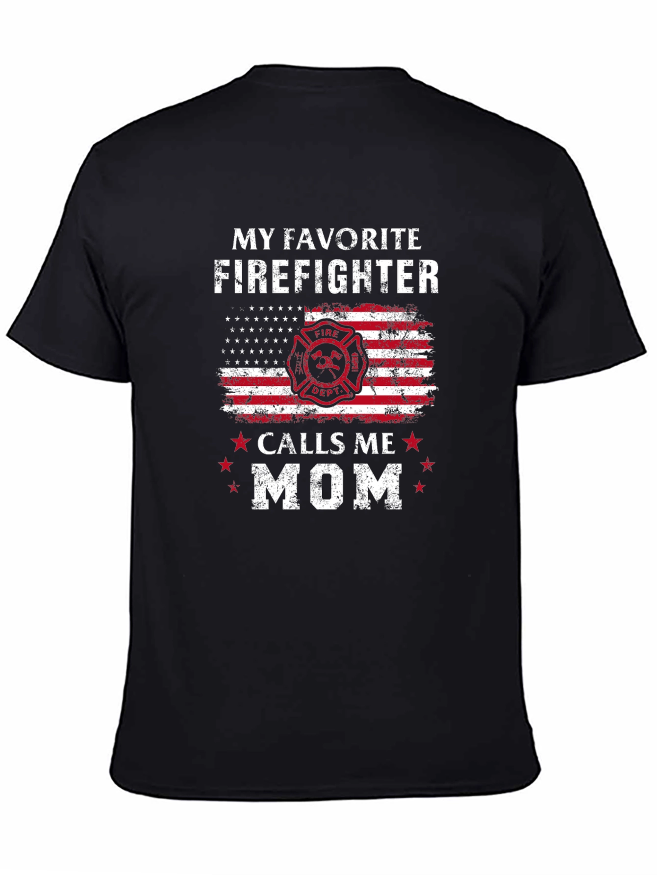 Firefighter Mom Graphic Tee