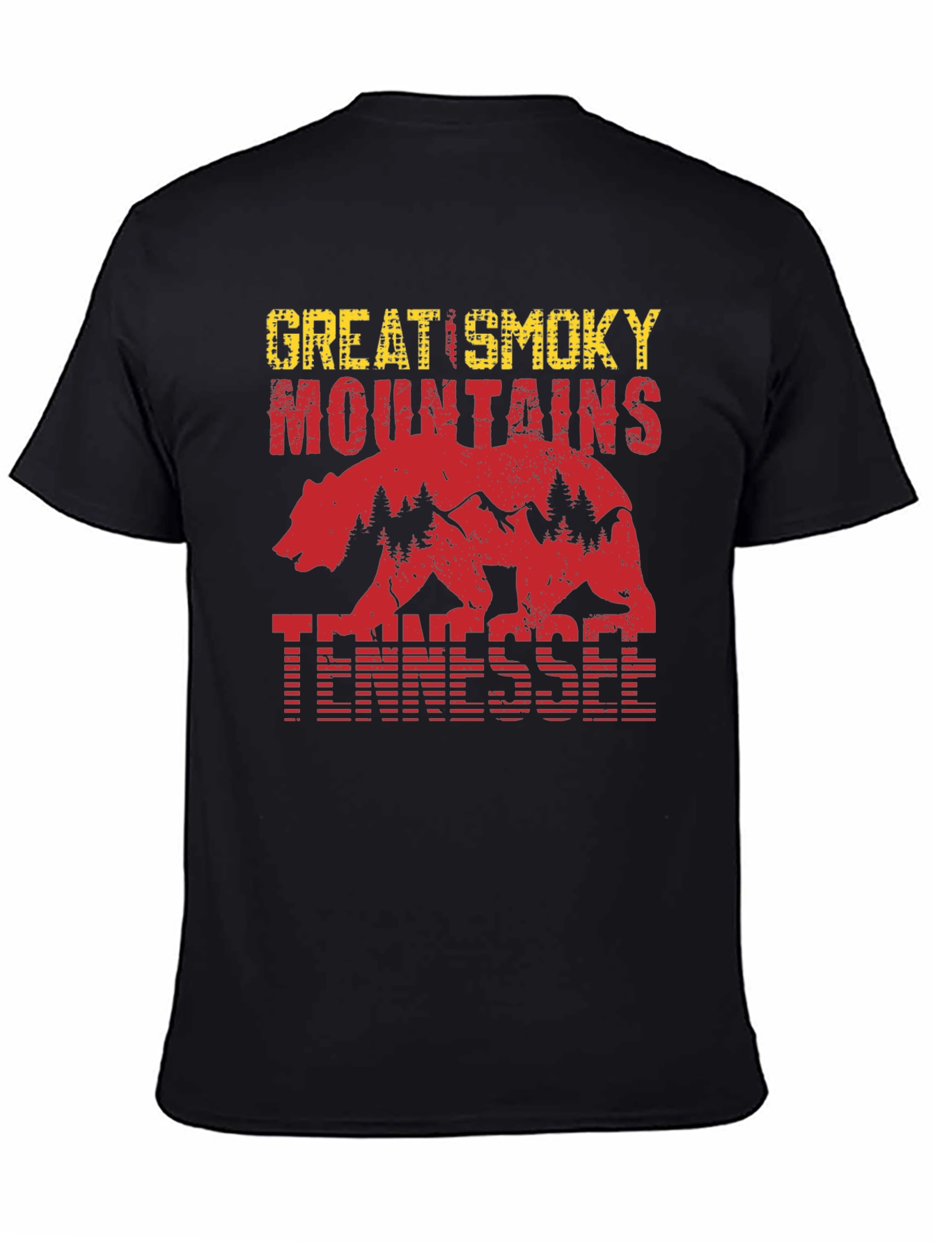 Great Smoky Mountains Tennessee Bear T-Shirt