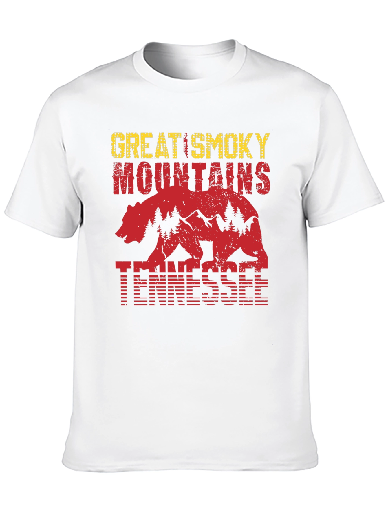 Great Smoky Mountains Tennessee Bear T-Shirt