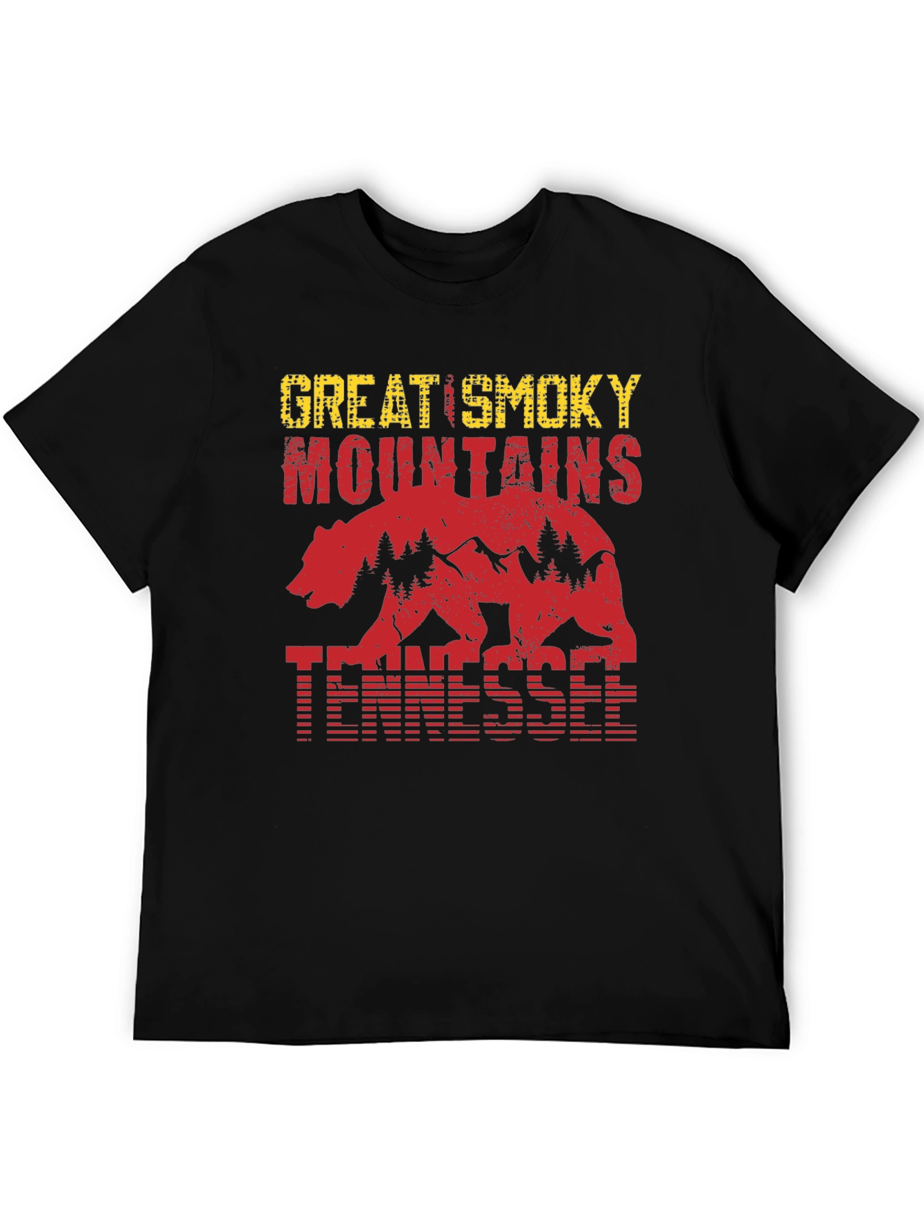 Great Smoky Mountains Tennessee Bear T-Shirt