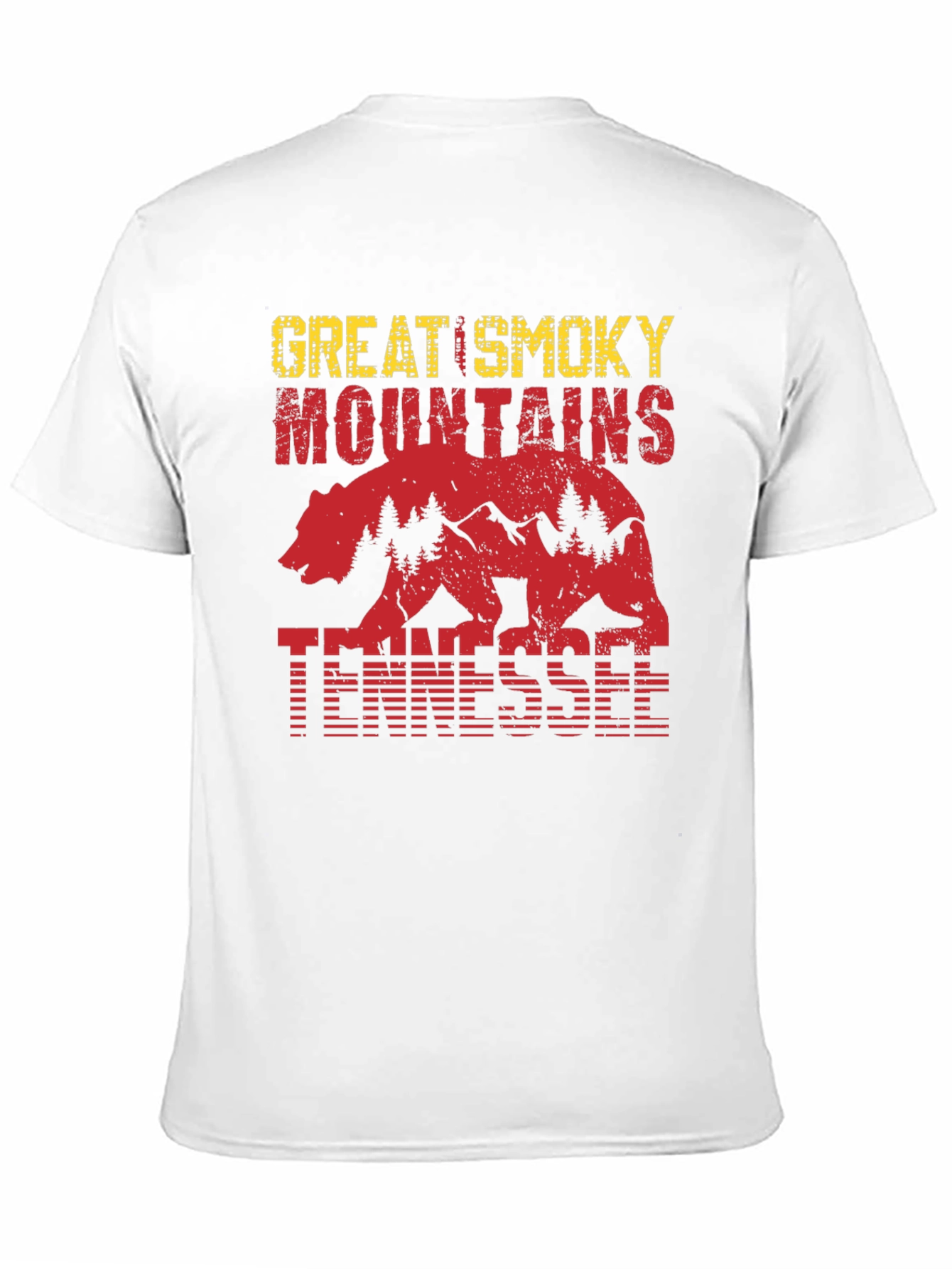 Great Smoky Mountains Tennessee Bear T-Shirt