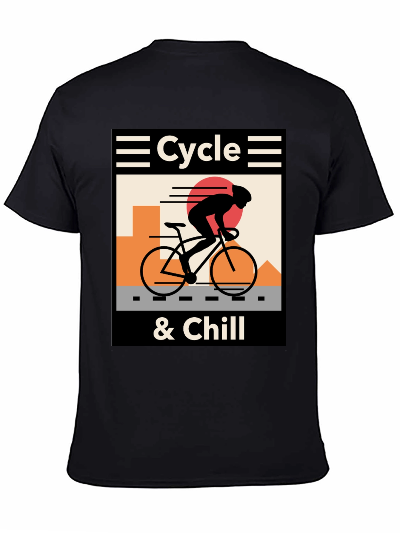 Cycle & Chill T-Shirt - Bike Lover Tee