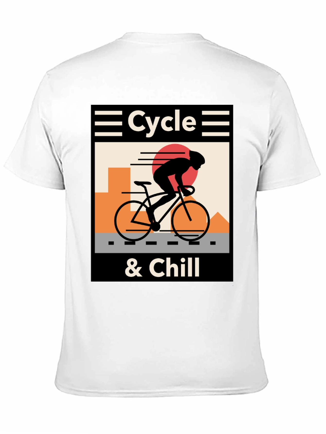 Cycle & Chill T-Shirt - Bike Lover Tee