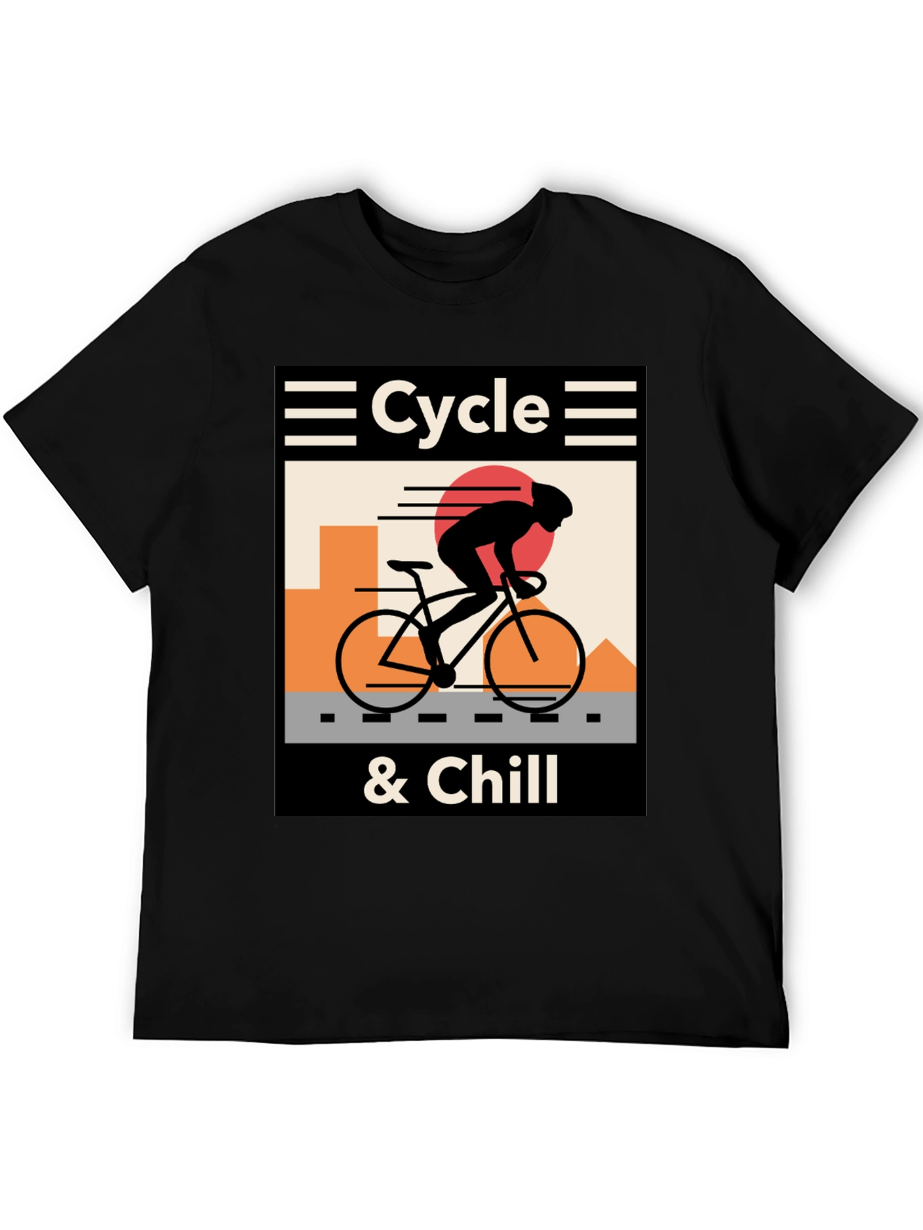 Cycle & Chill T-Shirt - Bike Lover Tee