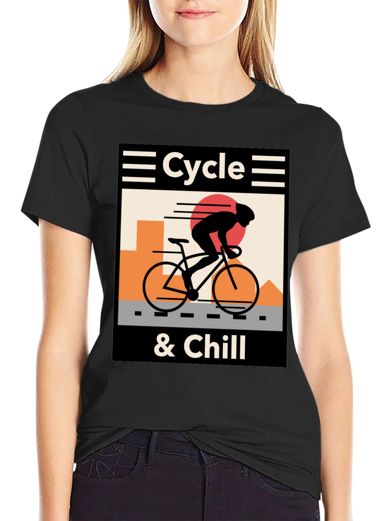 Cycle & Chill T-Shirt - Bike Lover Tee