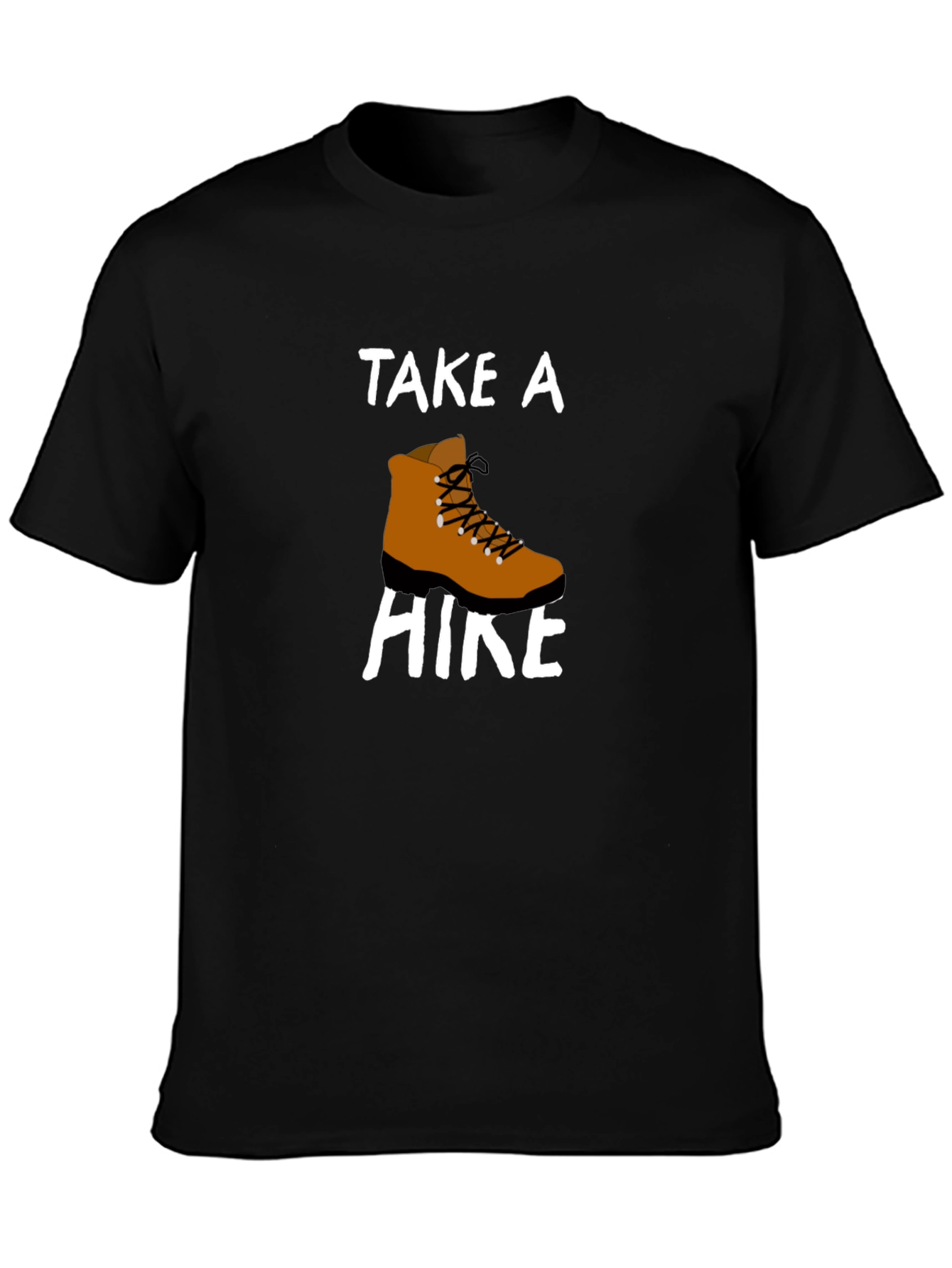 Take a Hike Graphic Tee - Black