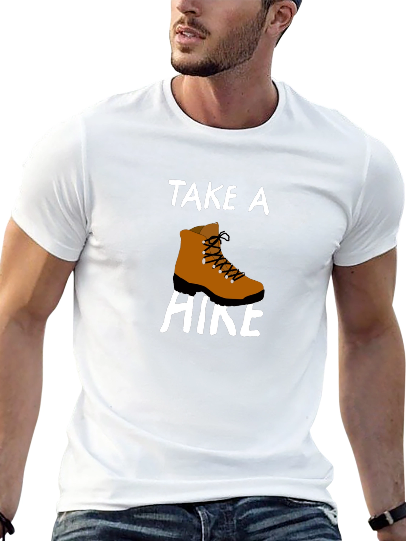 Take a Hike Graphic Tee - Black