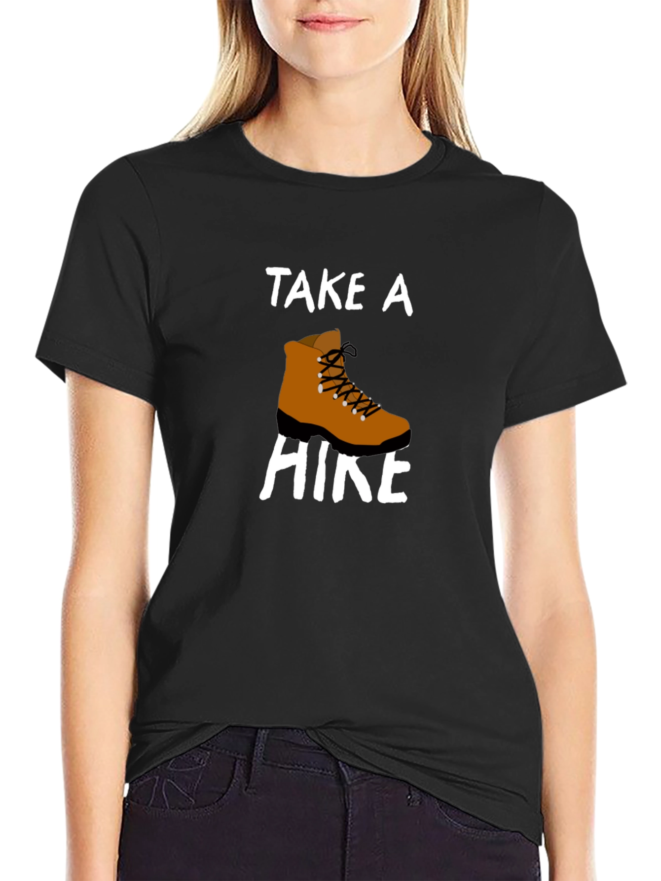 Take a Hike Graphic Tee - Black