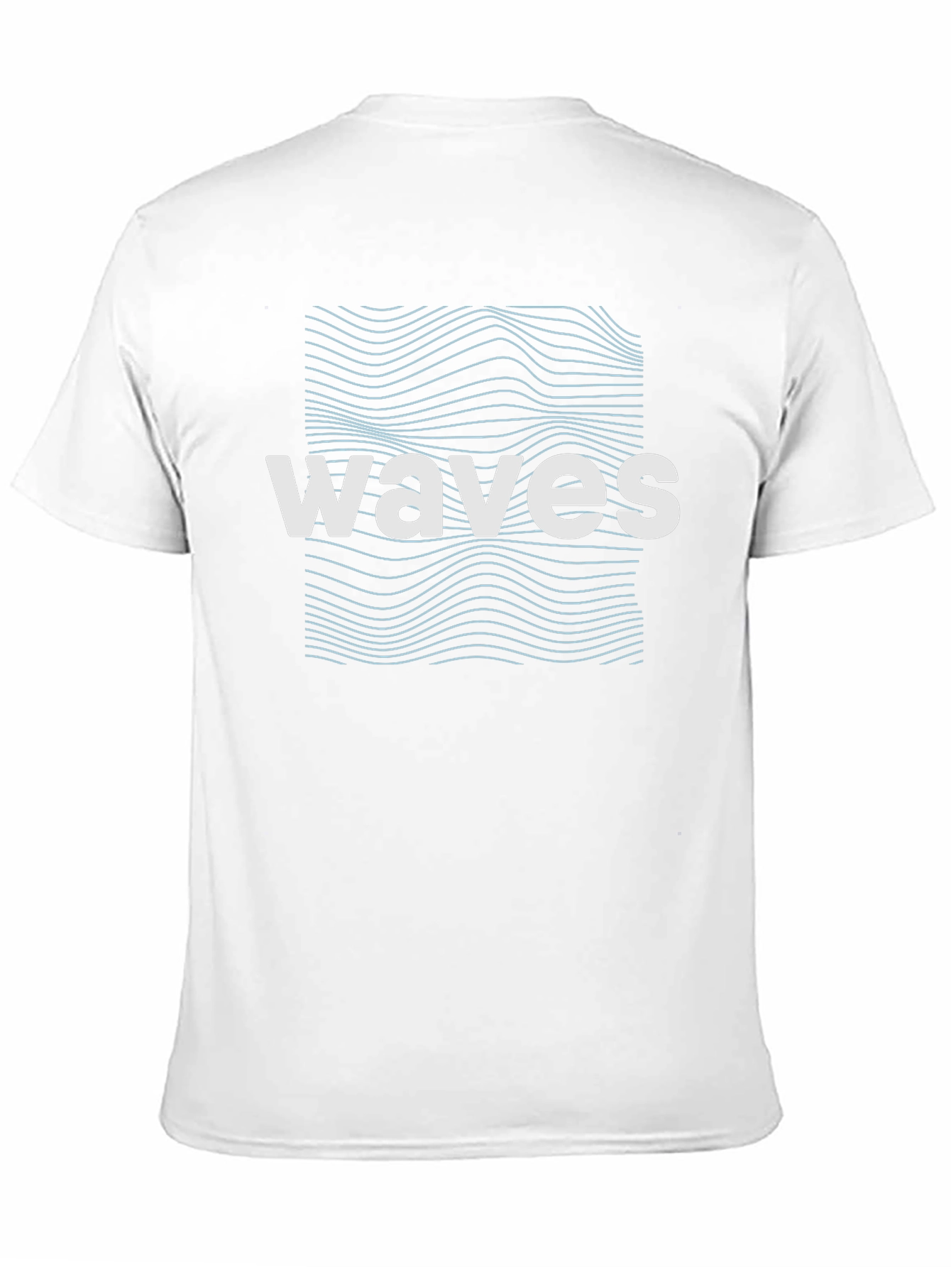 Waves Graphic Tee - Cool Black T-Shirt