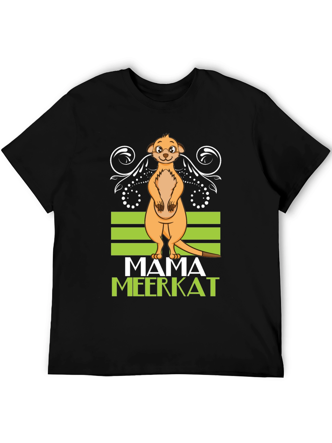 Mama Meerkat Graphic T-Shirt - Cute Animal Tee