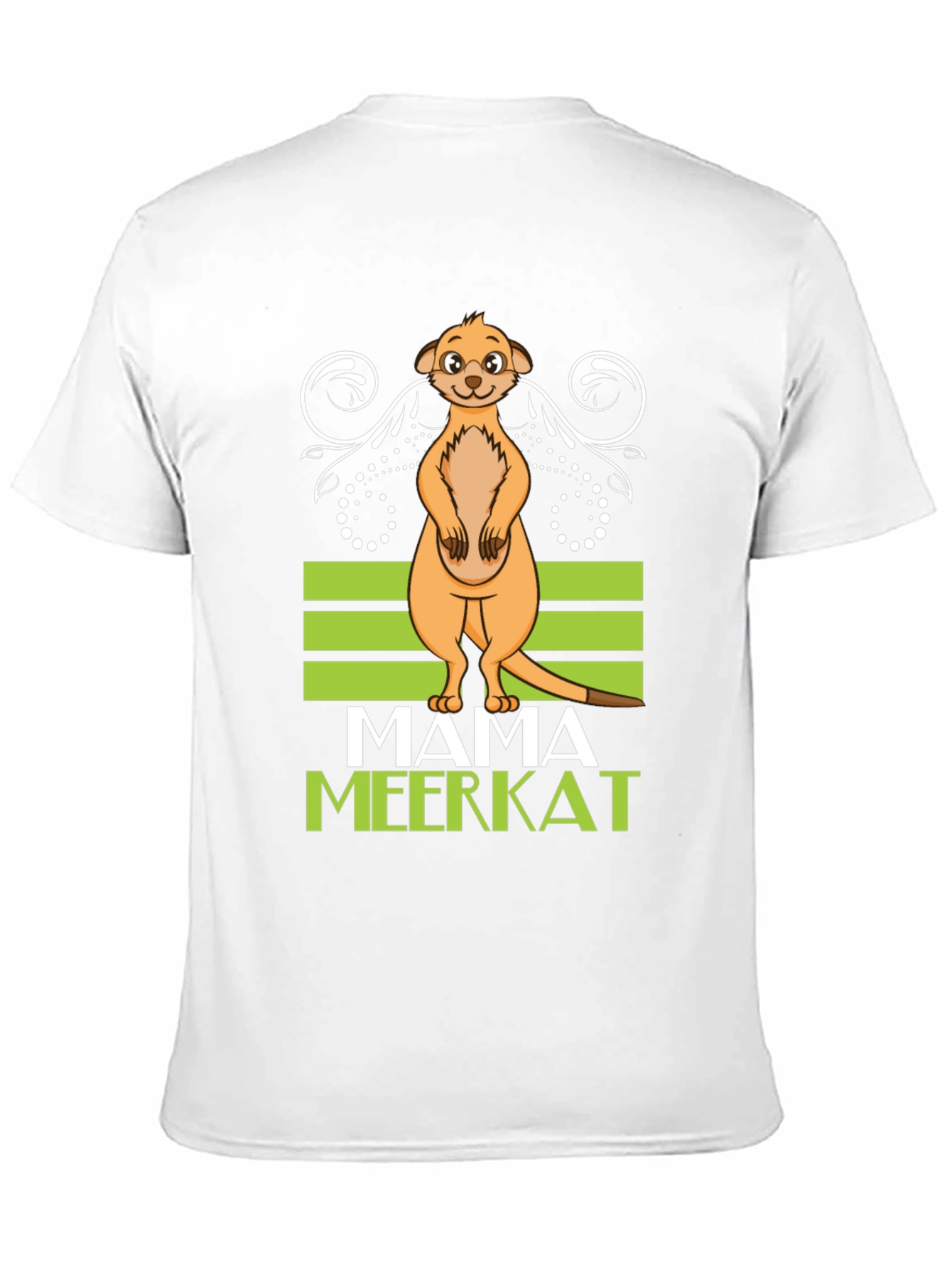 Mama Meerkat Graphic T-Shirt - Cute Animal Tee