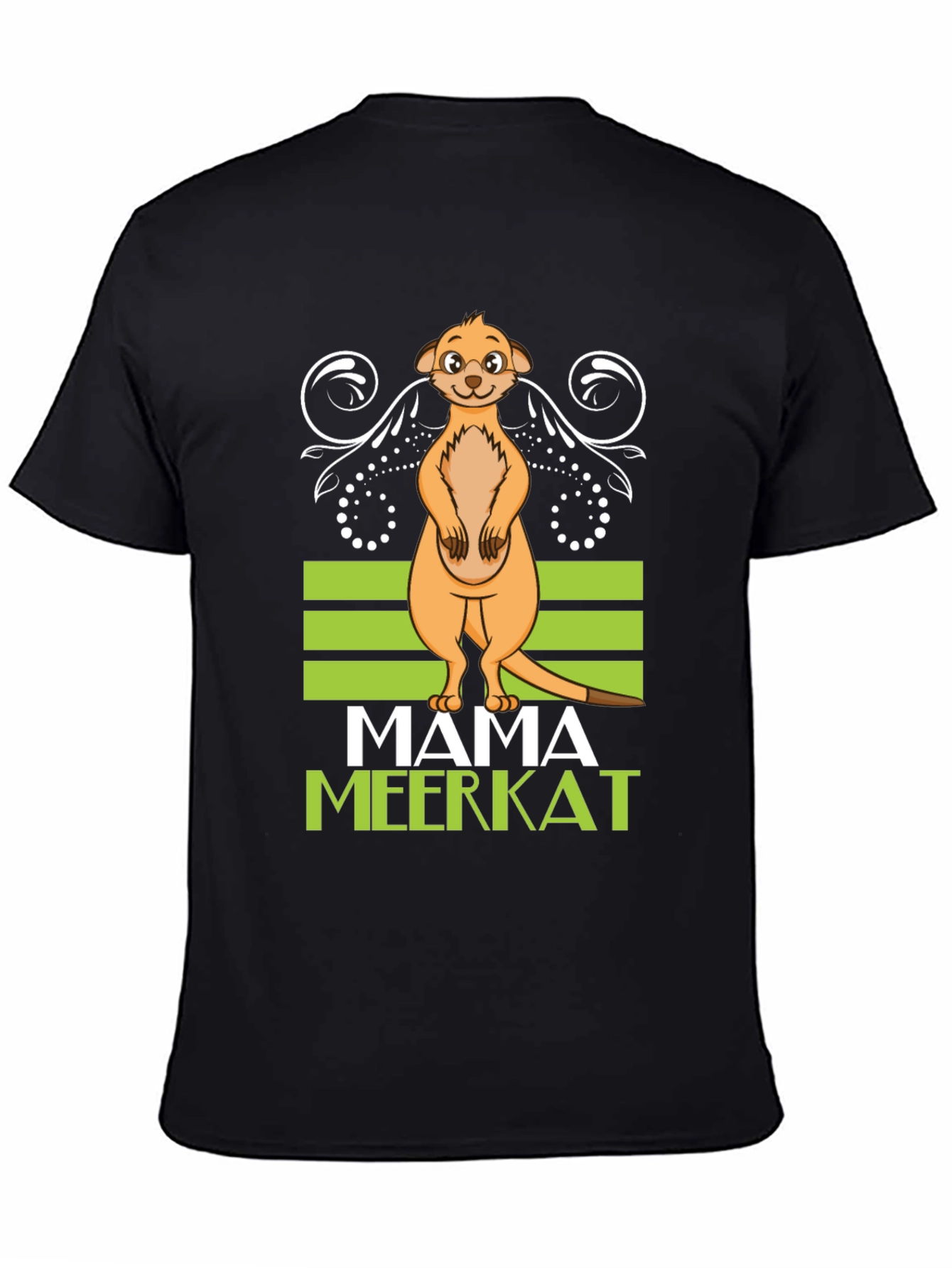Mama Meerkat Graphic T-Shirt - Cute Animal Tee