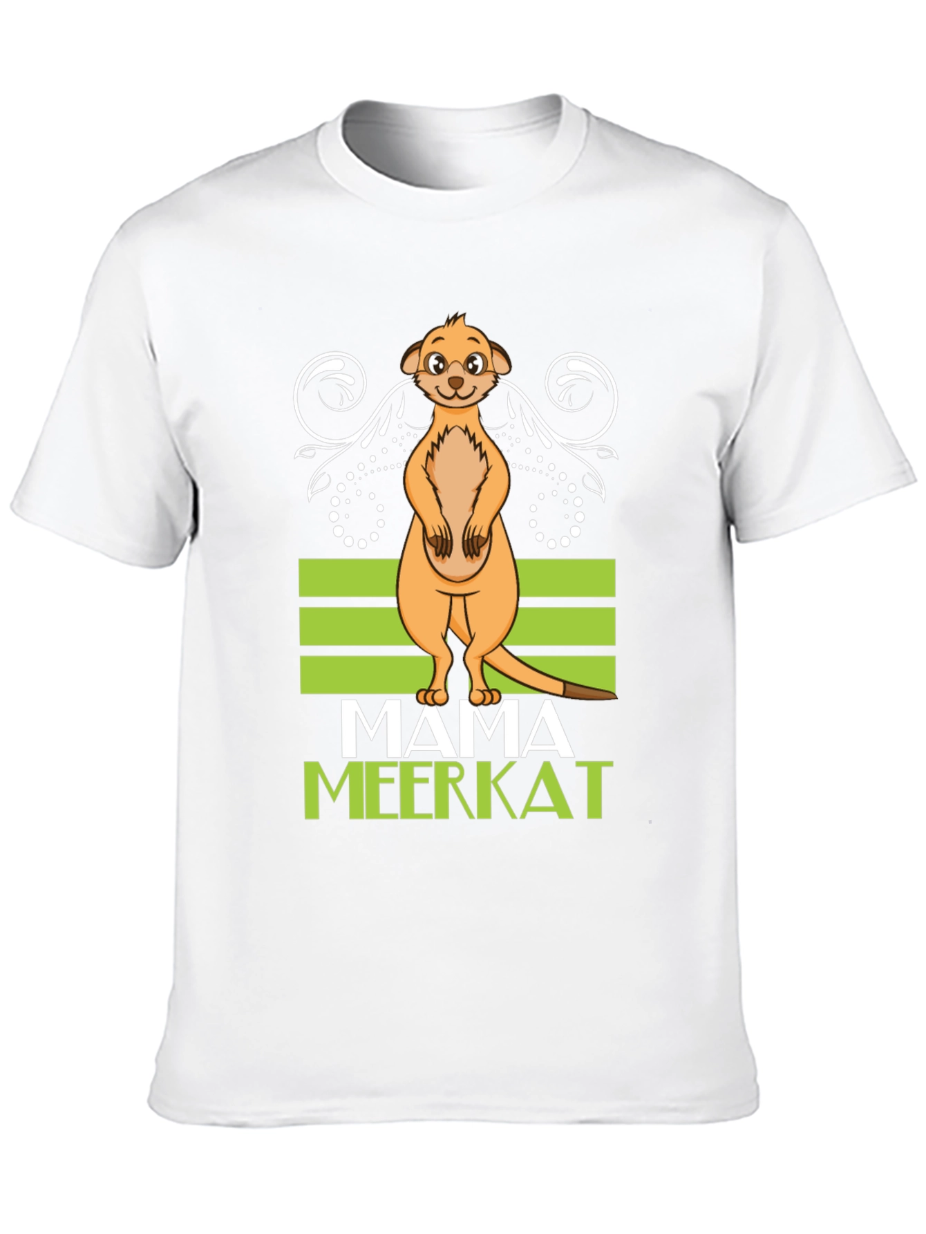 Mama Meerkat Graphic T-Shirt - Cute Animal Tee