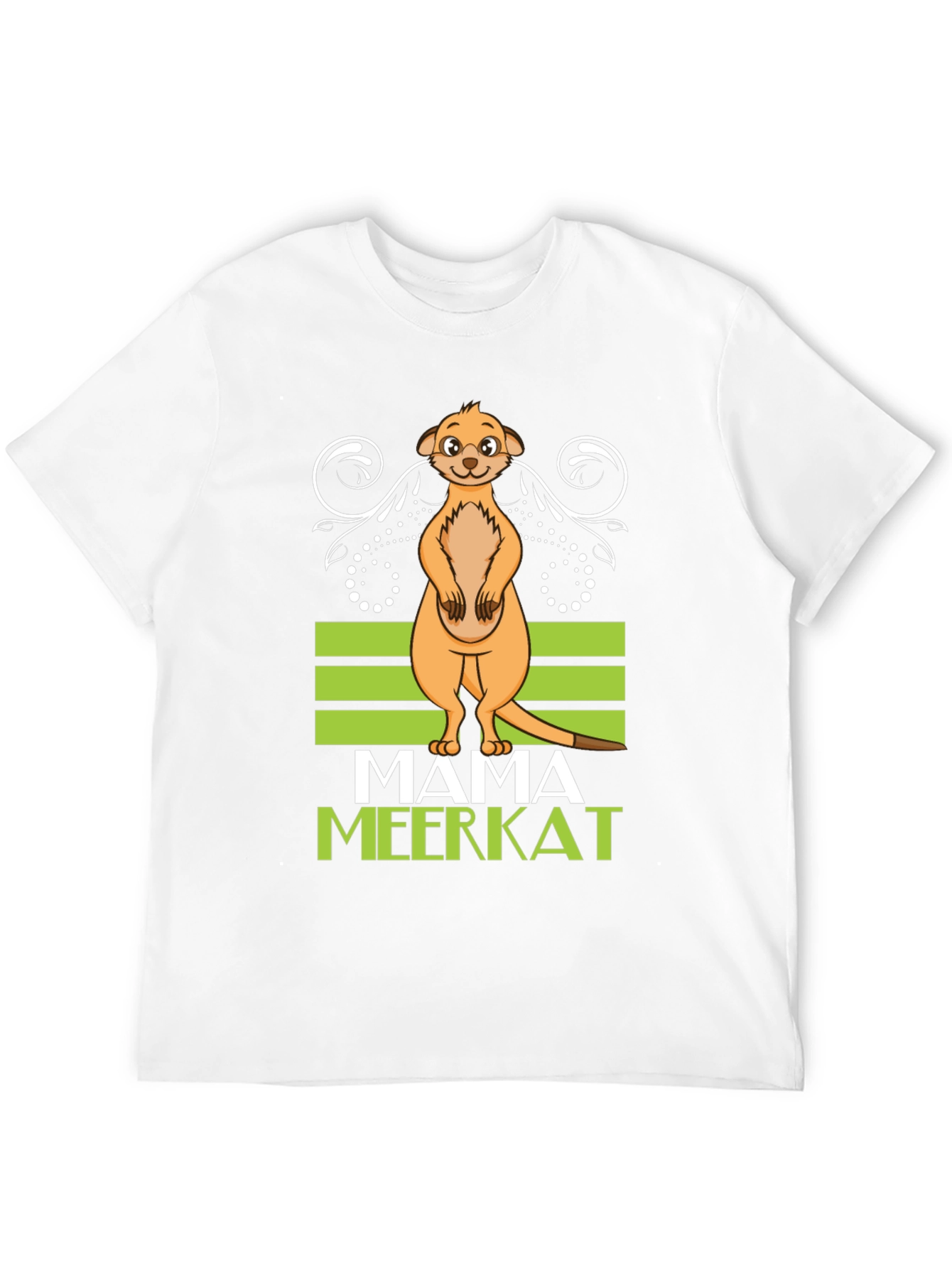 Mama Meerkat Graphic T-Shirt - Cute Animal Tee