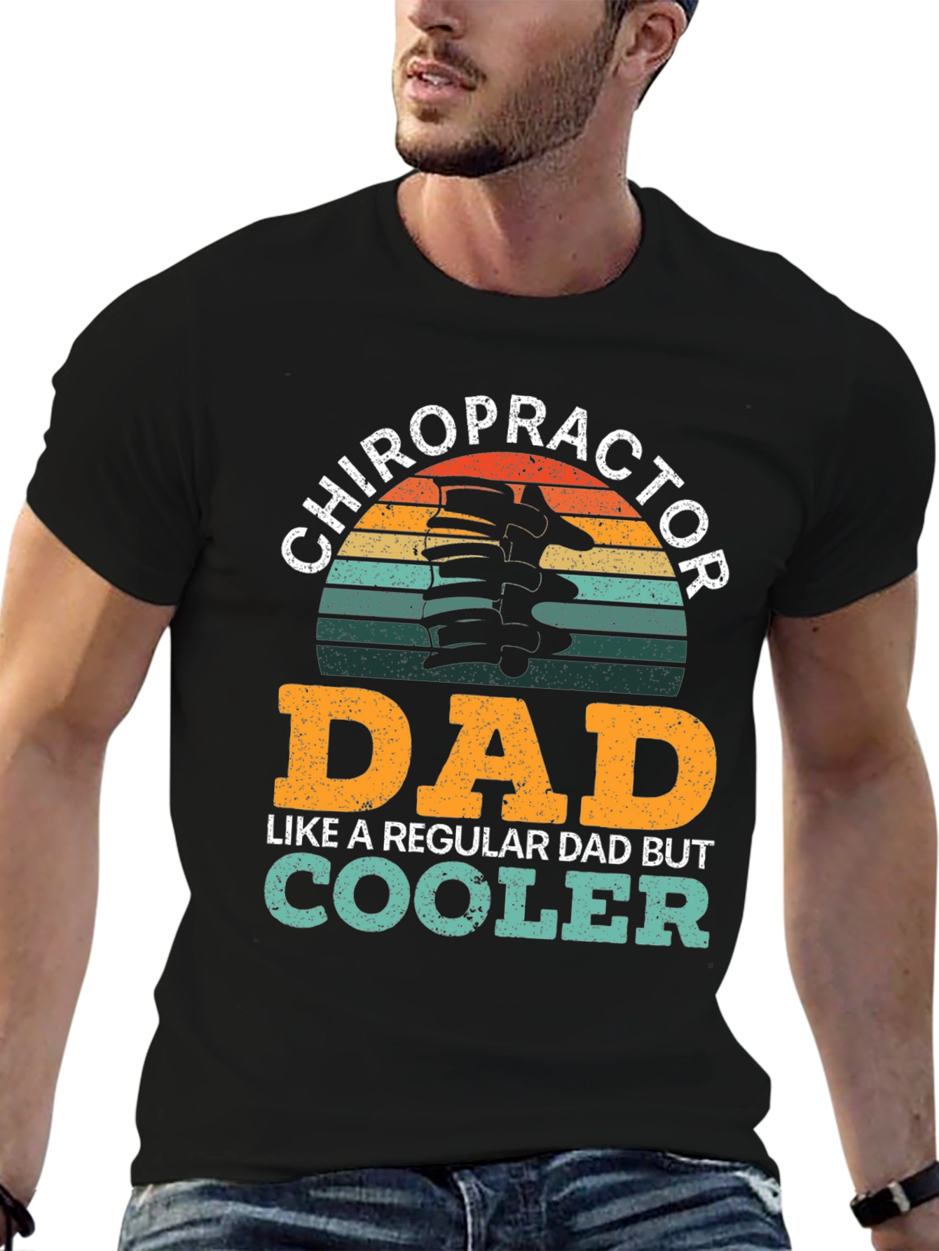 Chiropractor Dad T-Shirt - Cool Dad Gift
