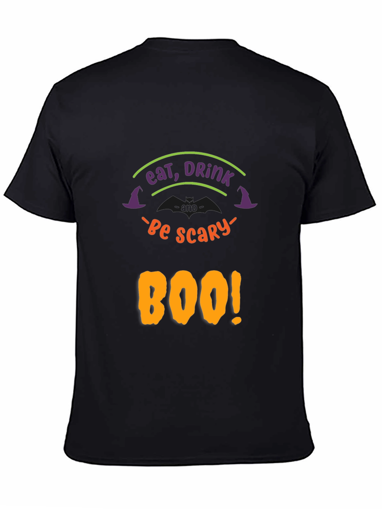 Eat Drink & Be Scary Boo! Halloween T-Shirt