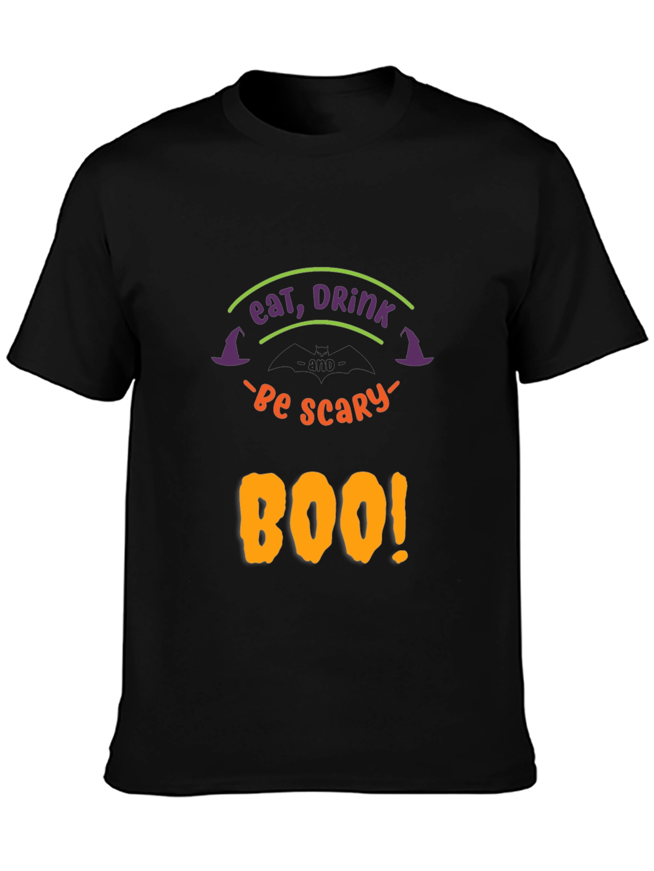 Eat Drink & Be Scary Boo! Halloween T-Shirt