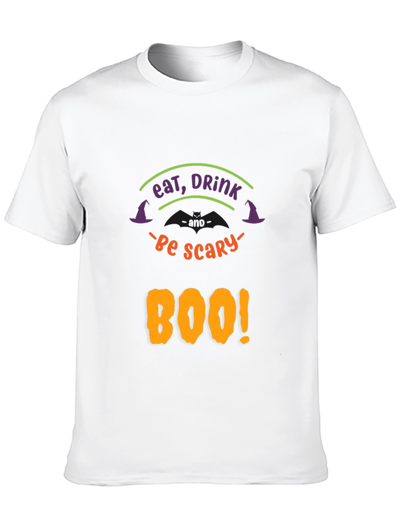 Eat Drink & Be Scary Boo! Halloween T-Shirt