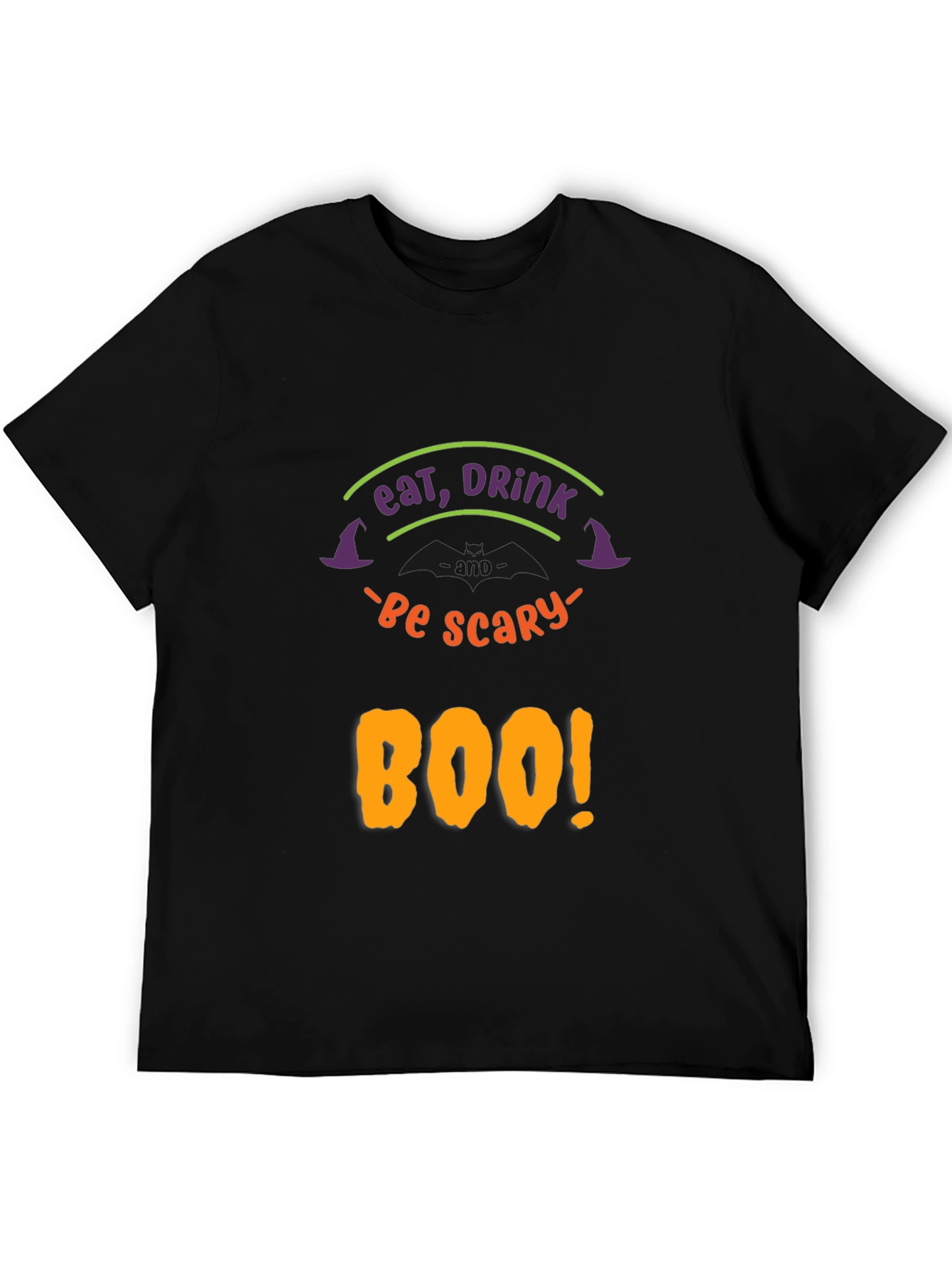 Eat Drink & Be Scary Boo! Halloween T-Shirt