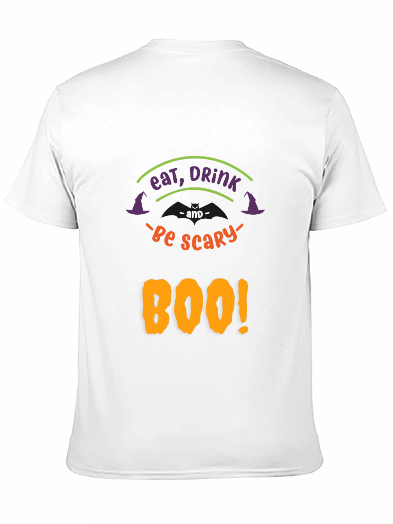 Eat Drink & Be Scary Boo! Halloween T-Shirt